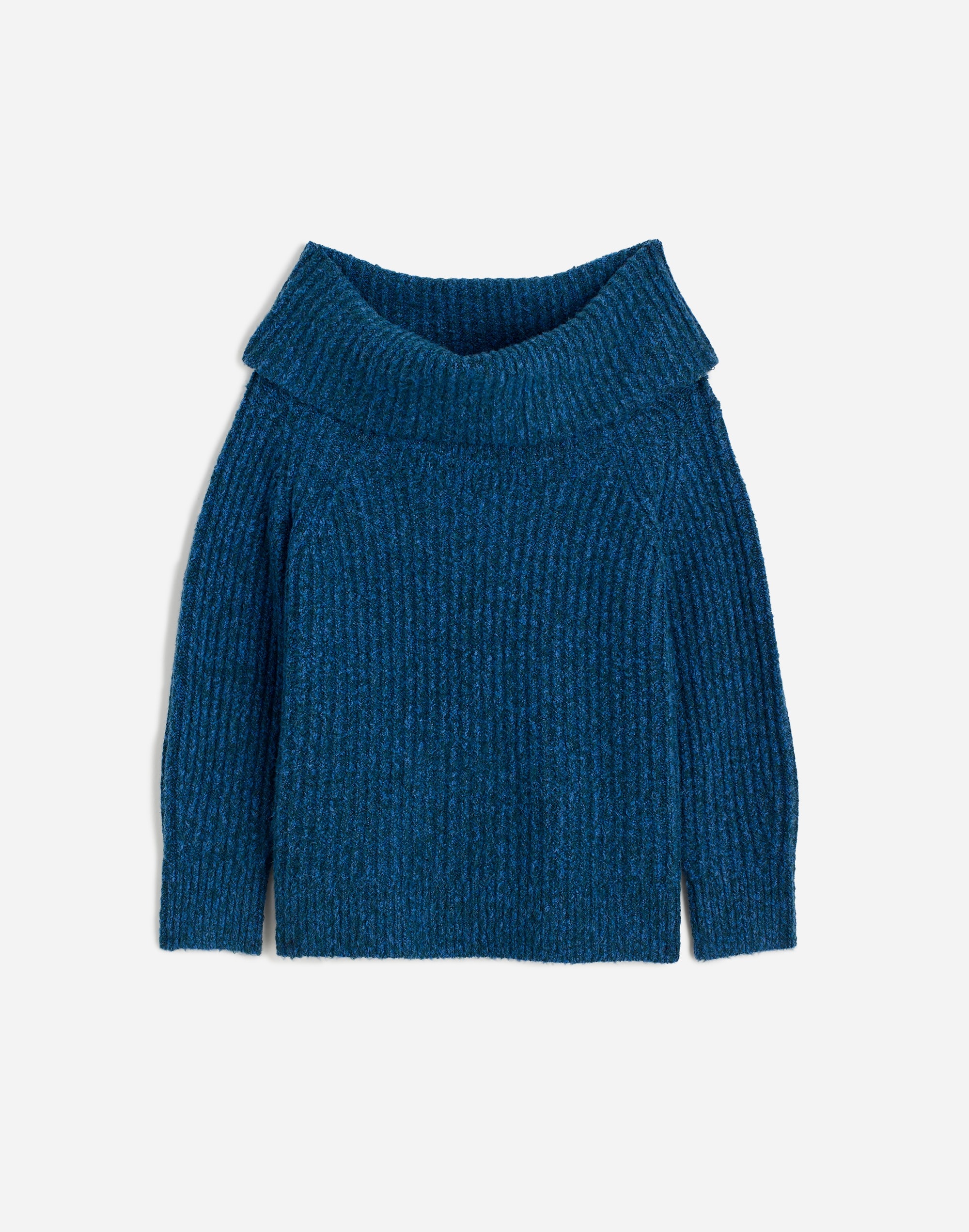 Cotton-Blend Off-Shoulder Sweater | Madewell