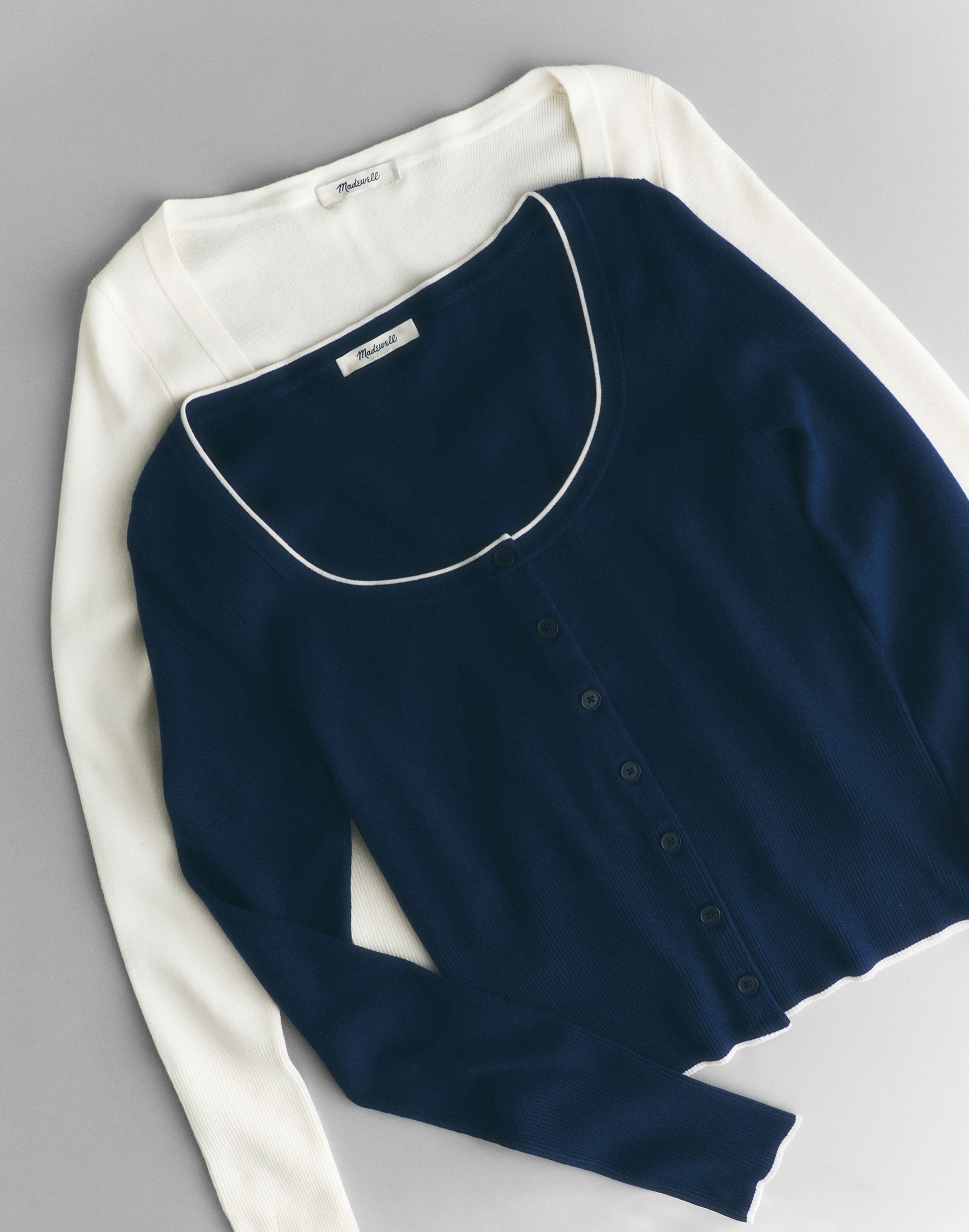 The Signature Knit Scoopneck Cardigan