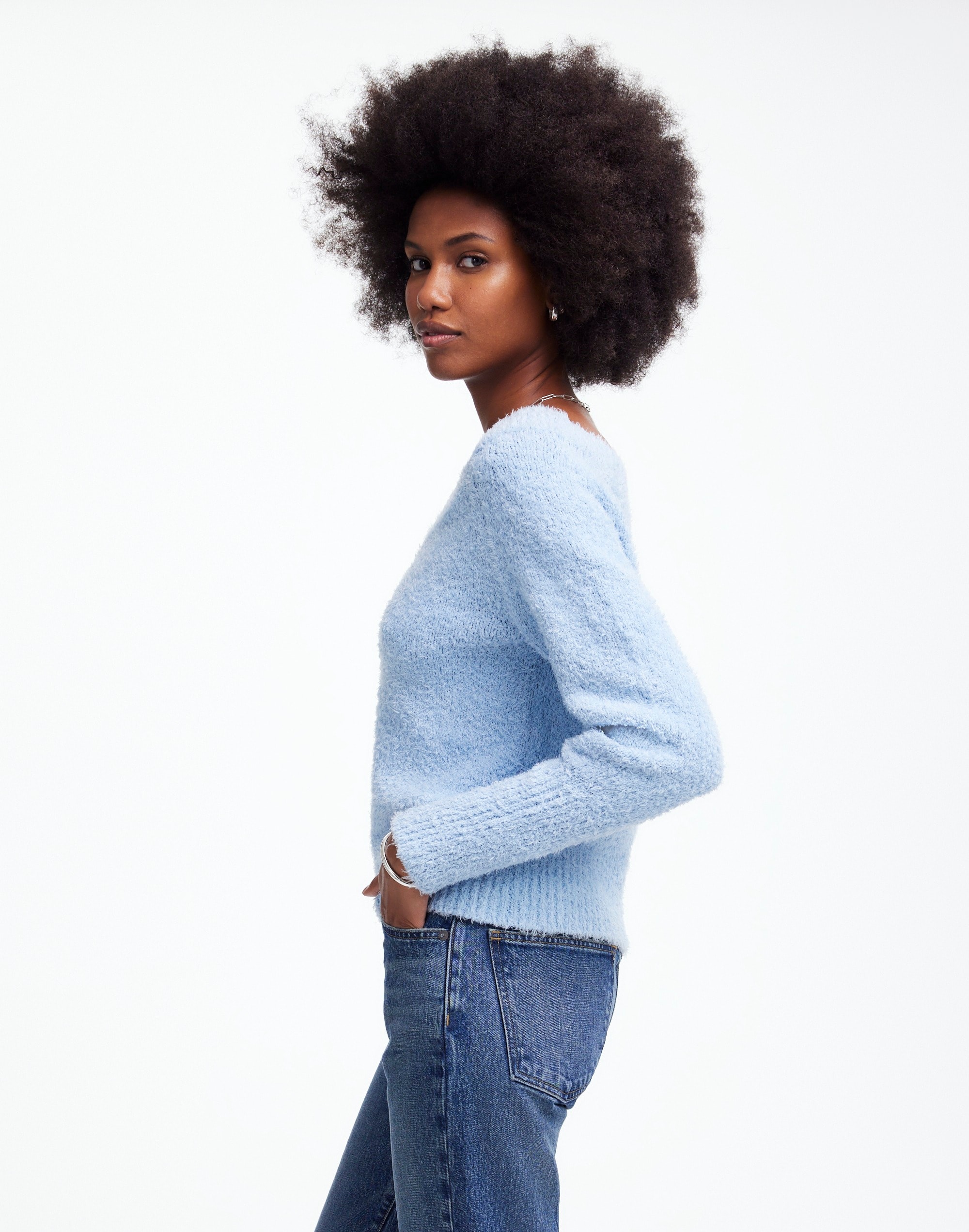 Double V-Neck Sweater | Madewell