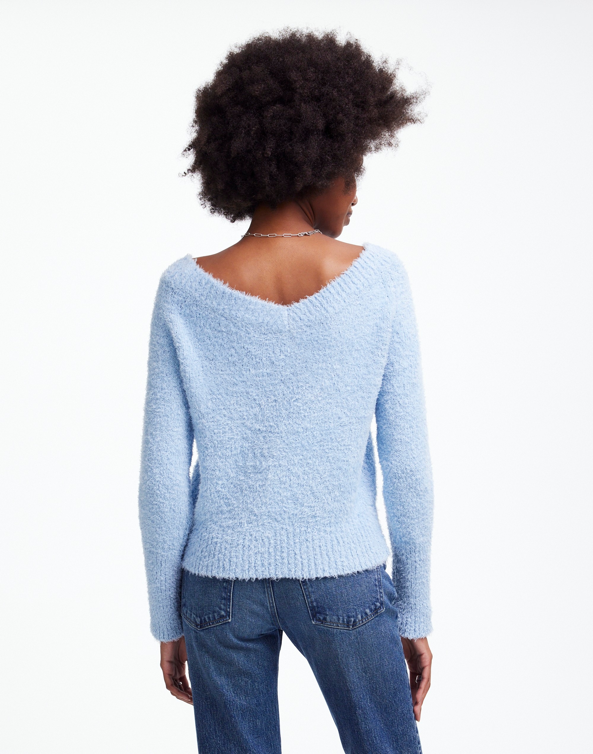 Double V-Neck Sweater | Madewell