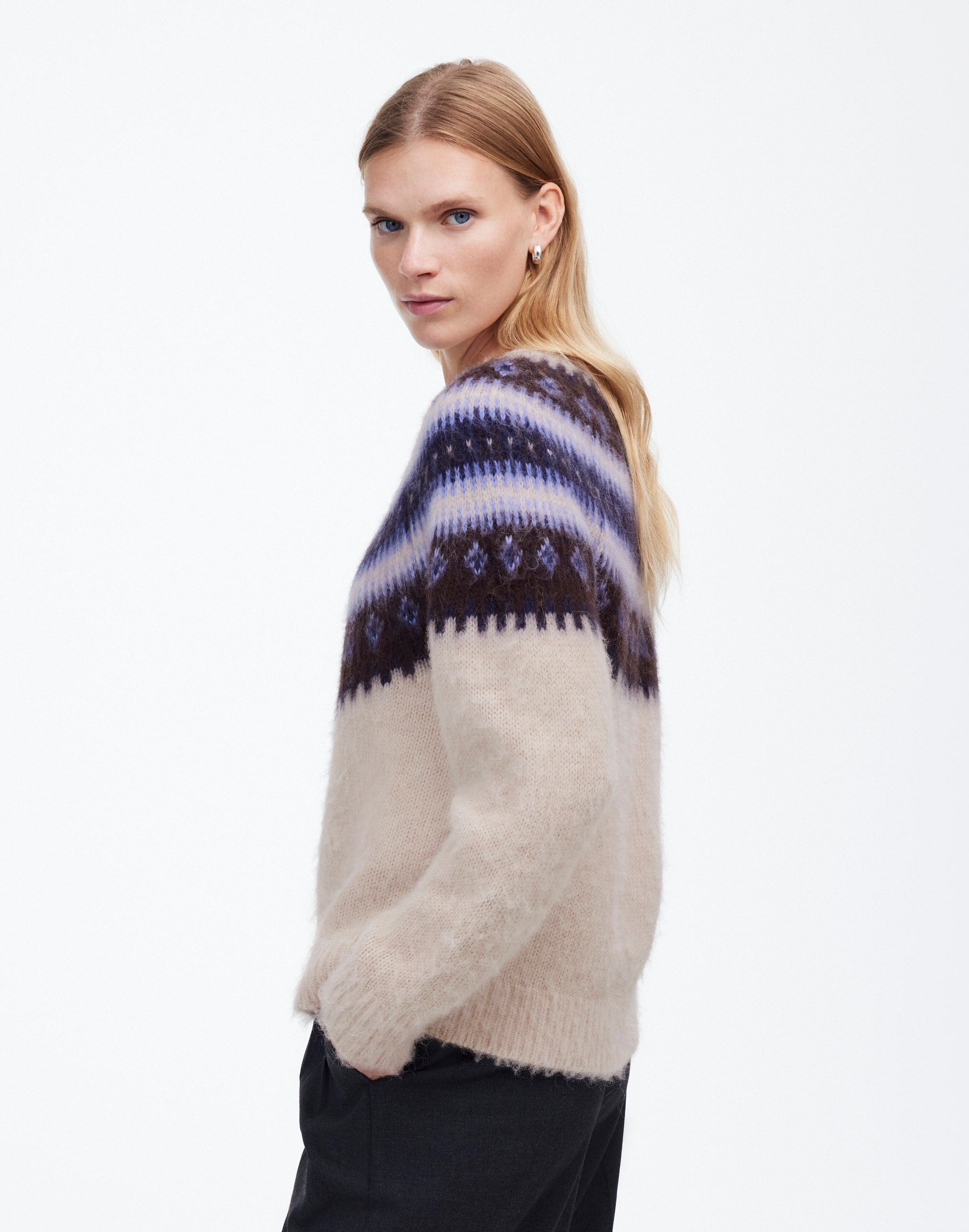 Fair Isle Alpaca-Blend Sweater | Madewell