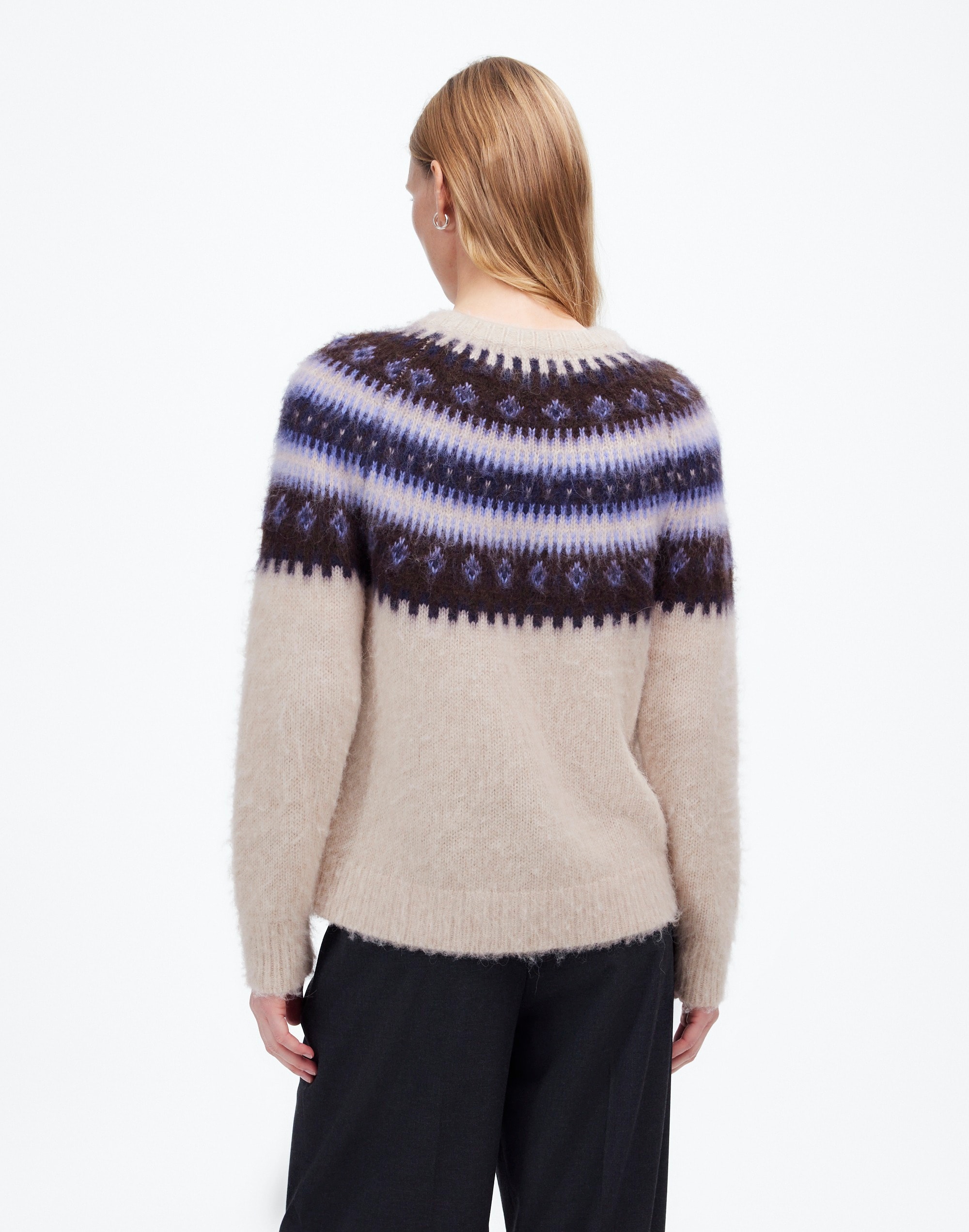 Fair Isle Alpaca-Blend Sweater | Madewell