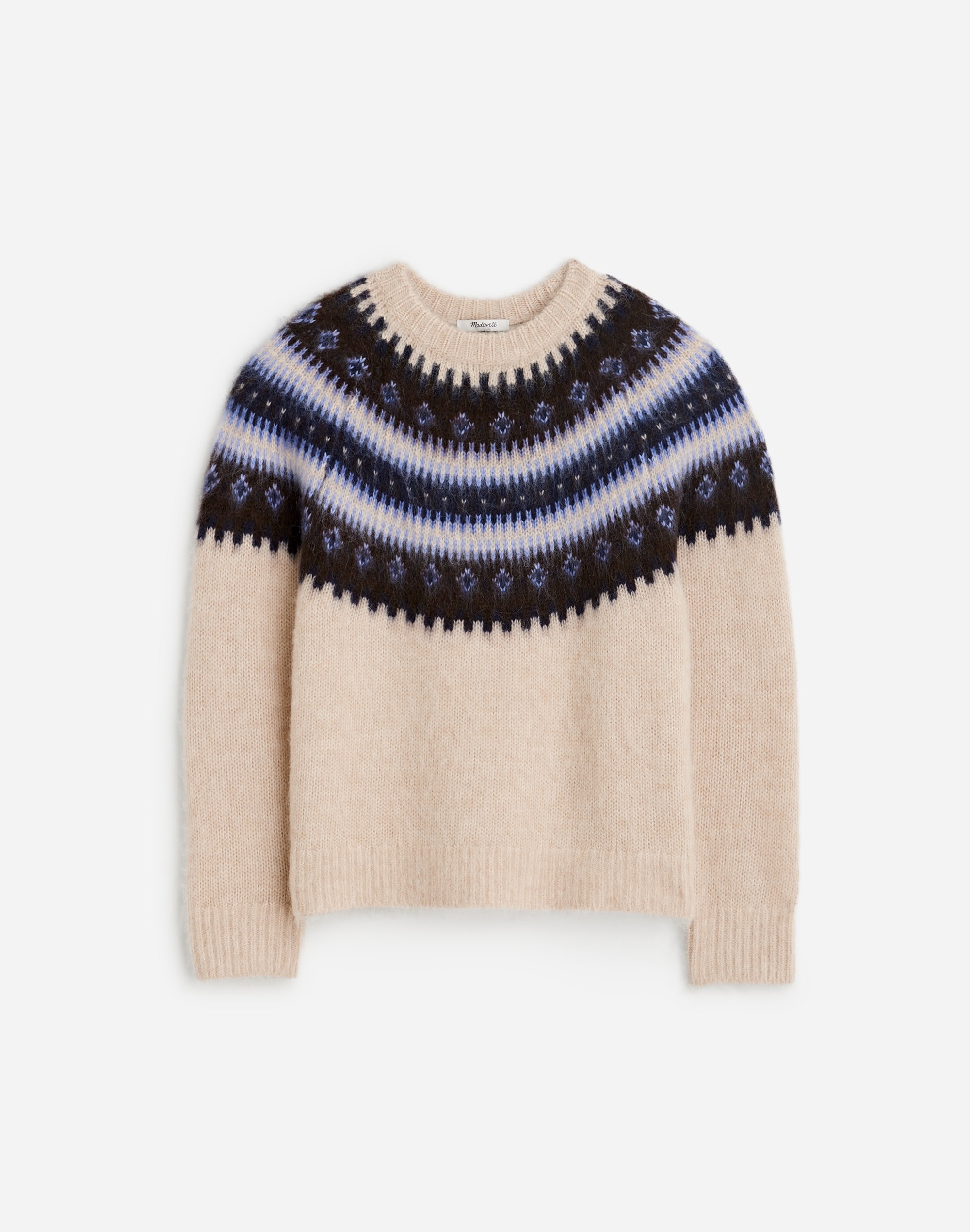 Fair Isle Alpaca-Blend Sweater | Madewell