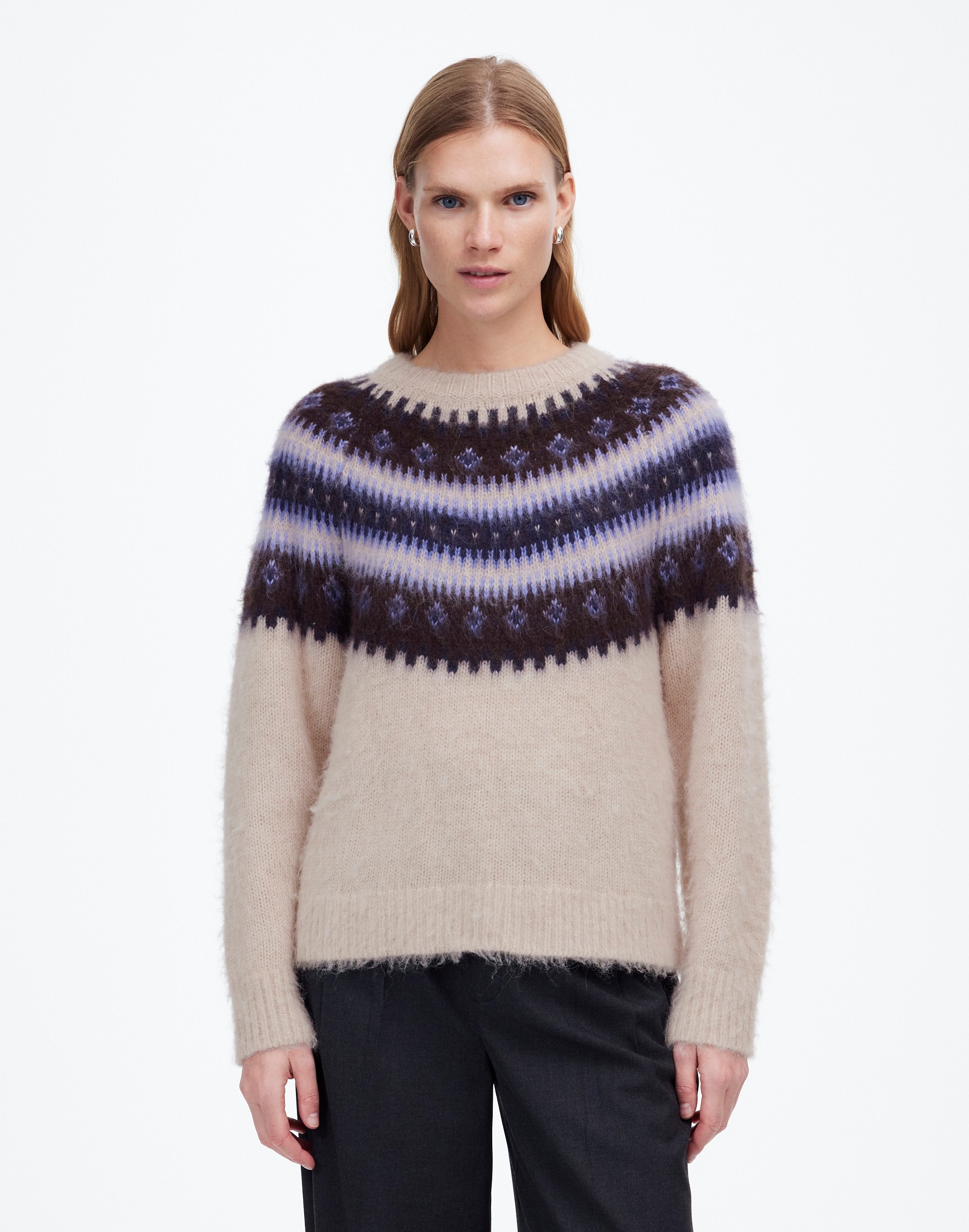 Fair Isle Alpaca-Blend Sweater | Madewell