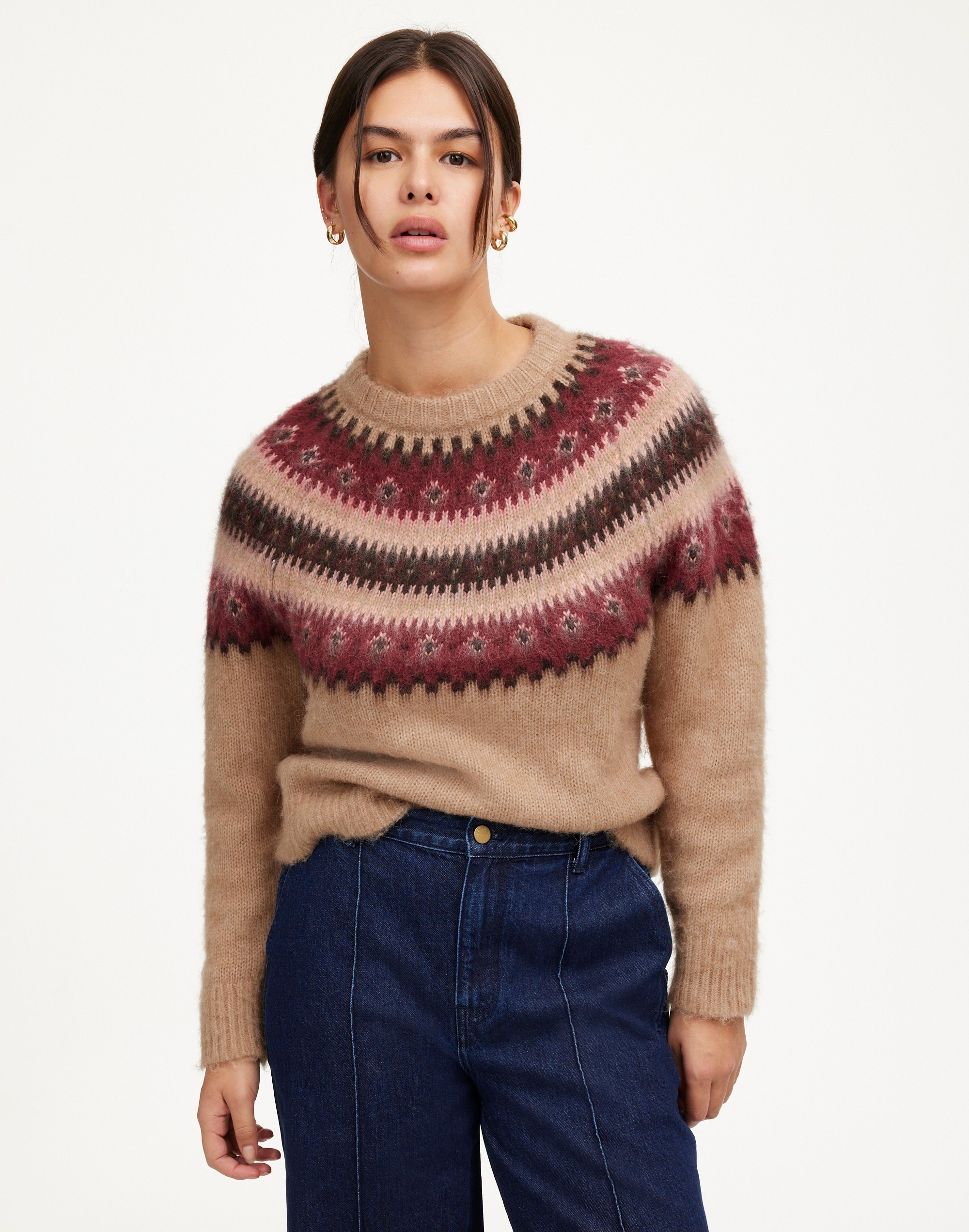 Fair Isle Alpaca-Blend Sweater | Madewell