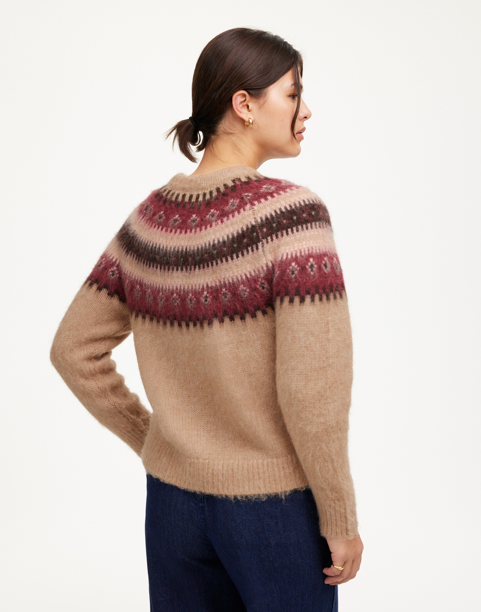 Fair Isle Alpaca-Blend Sweater | Madewell