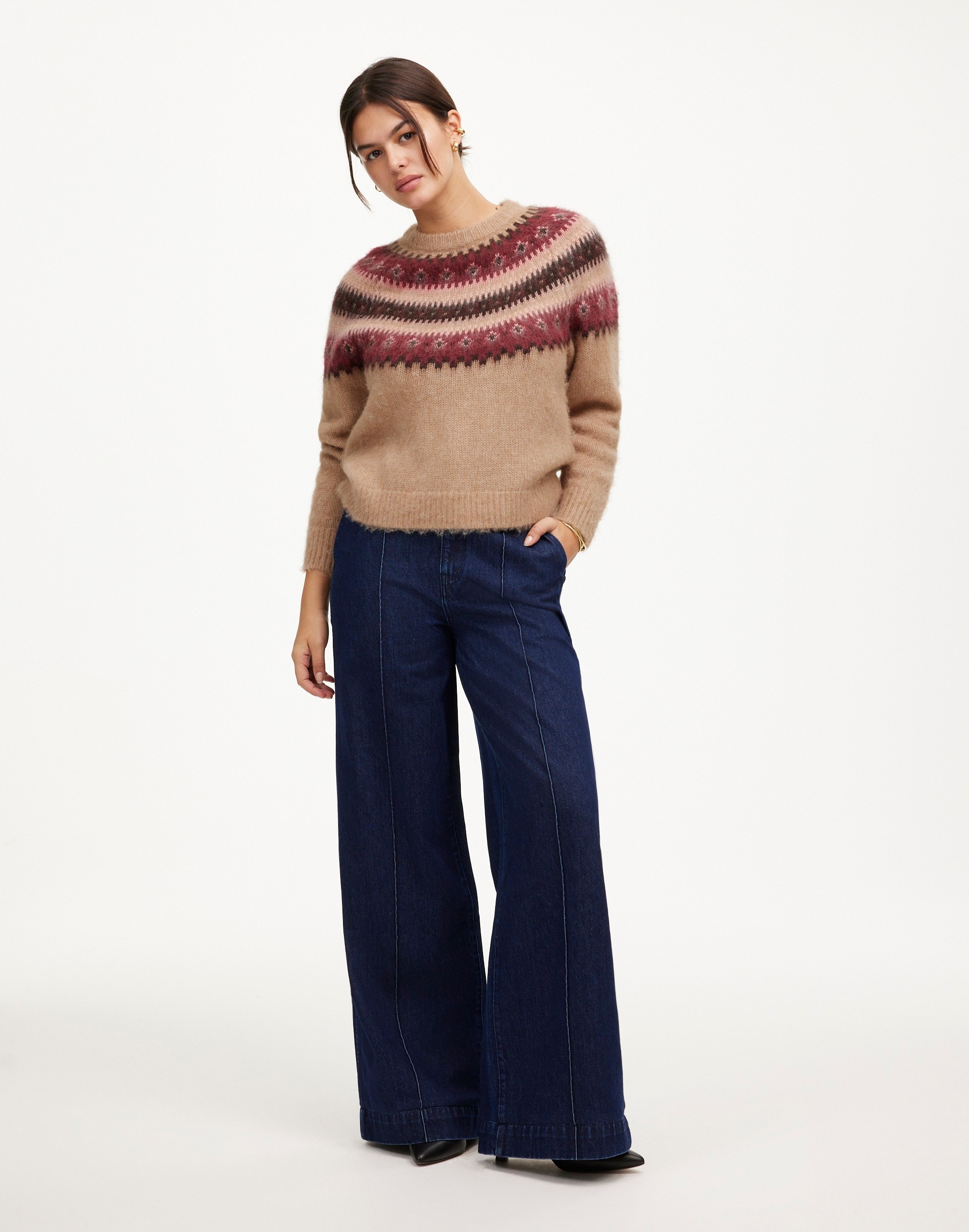 Fair Isle Alpaca-Blend Sweater | Madewell