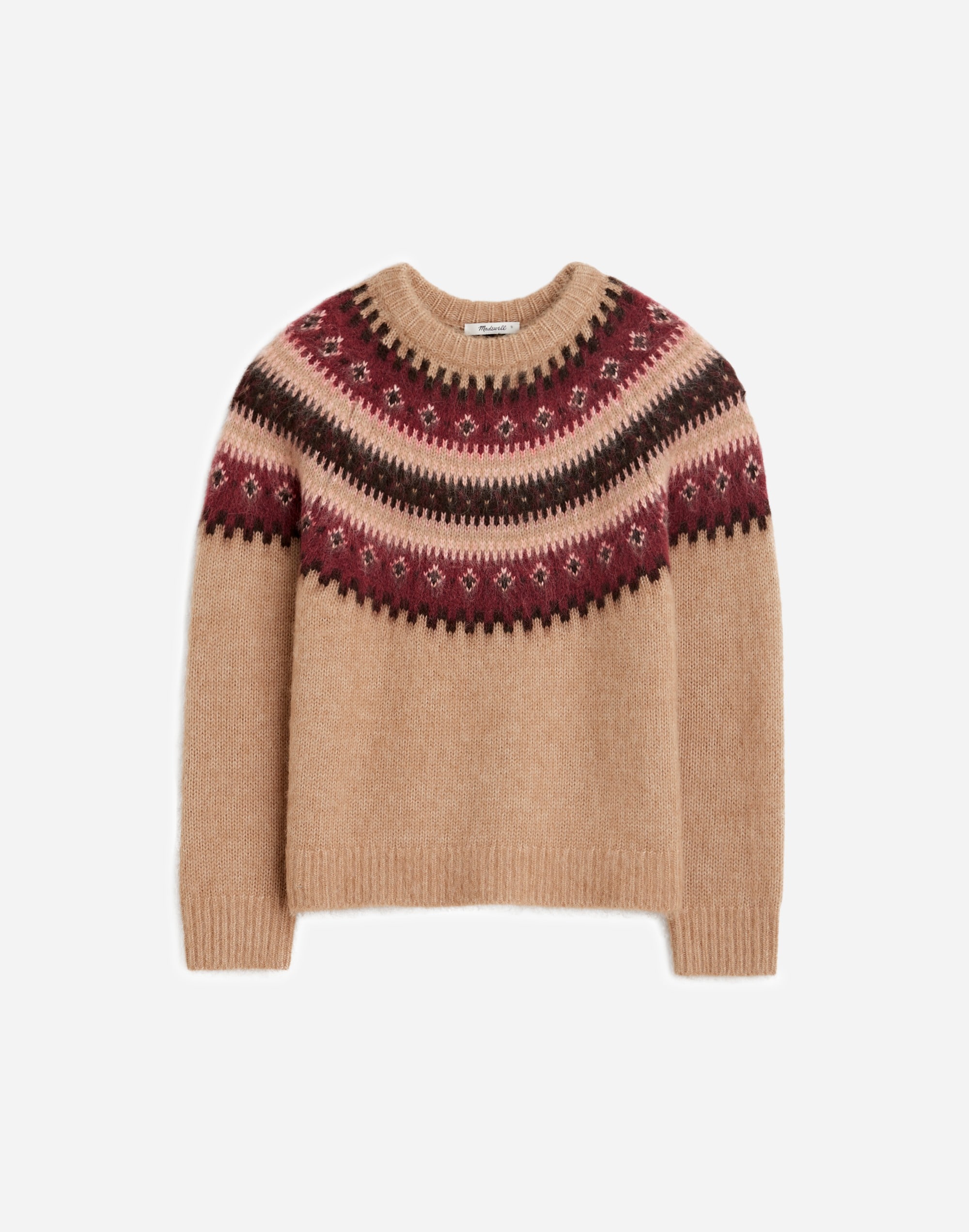 Fair Isle Alpaca-Blend Sweater | Madewell