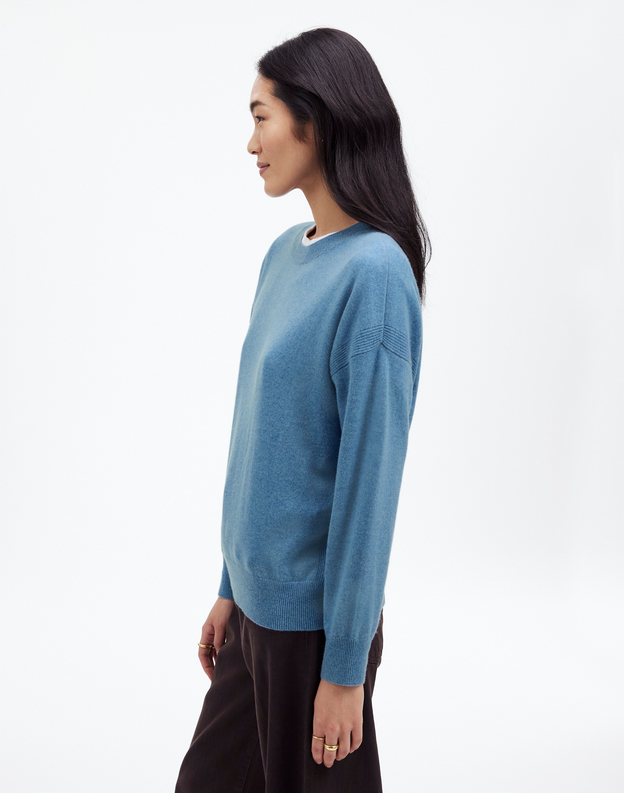 Cashmere Relaxed Crewneck Sweater | Madewell