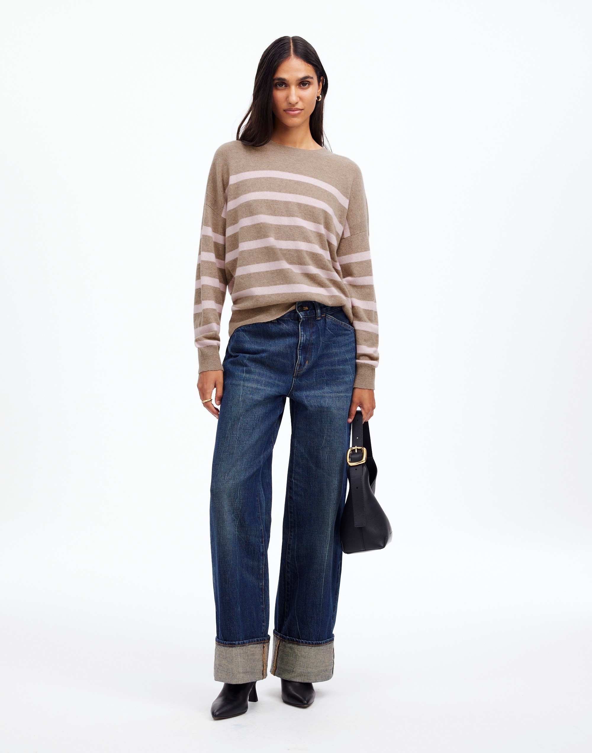 Cashmere Relaxed Crewneck Sweater | Madewell