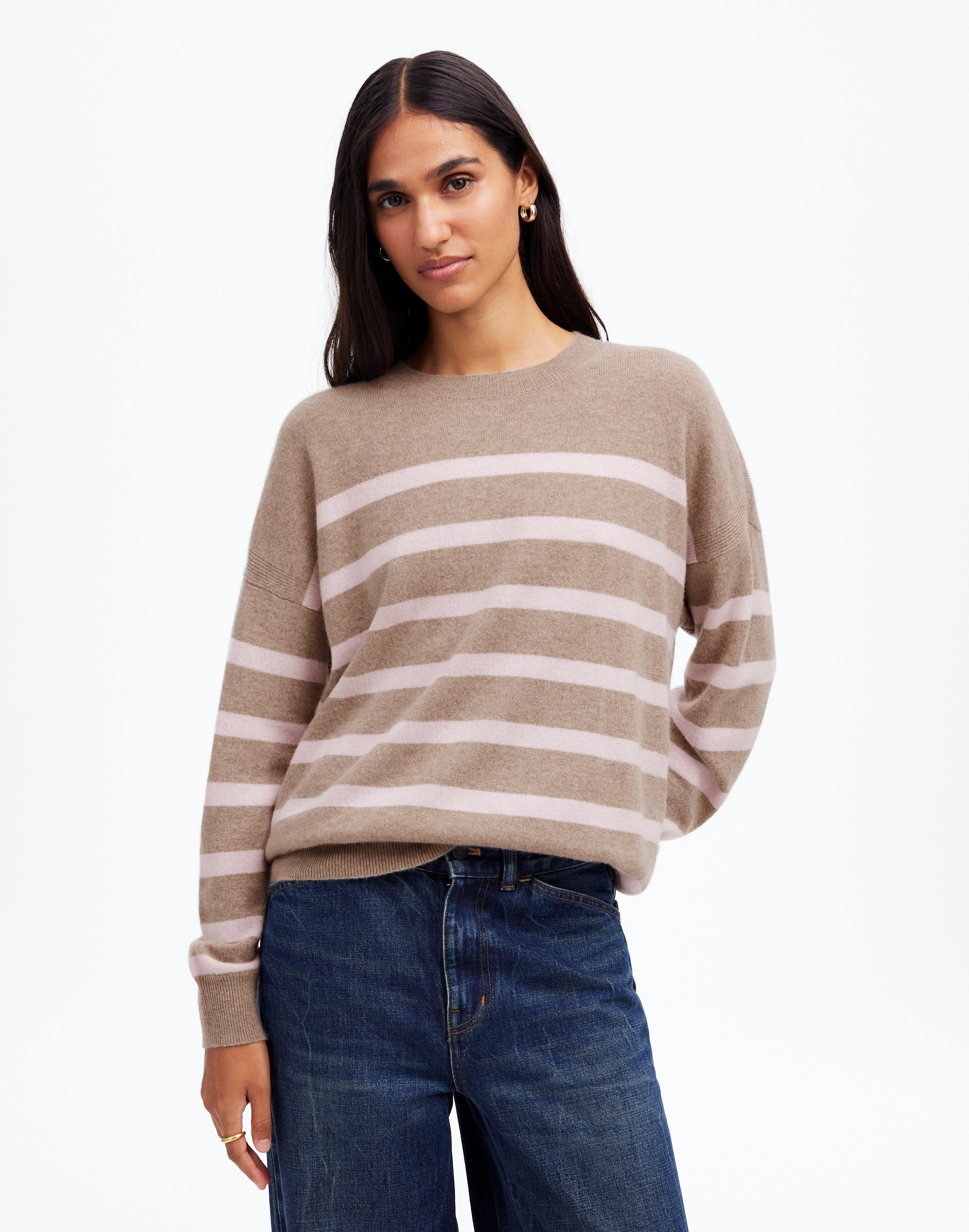 Cashmere Relaxed Crewneck Sweater | Madewell