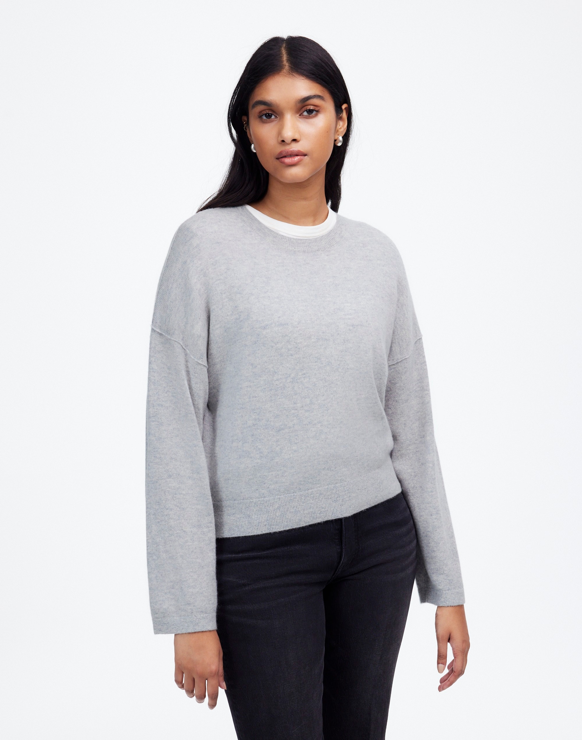 Cashmere Boxy Sweater | Madewell