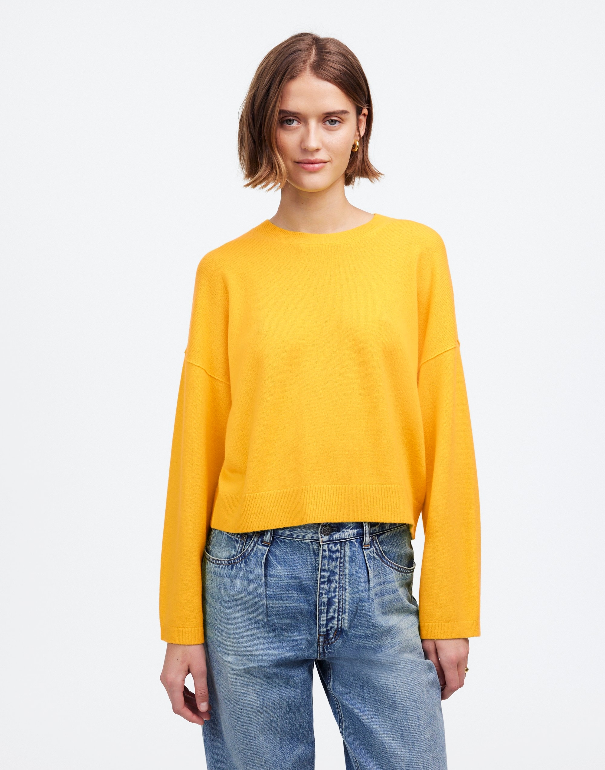 Cashmere Boxy Sweater | Madewell