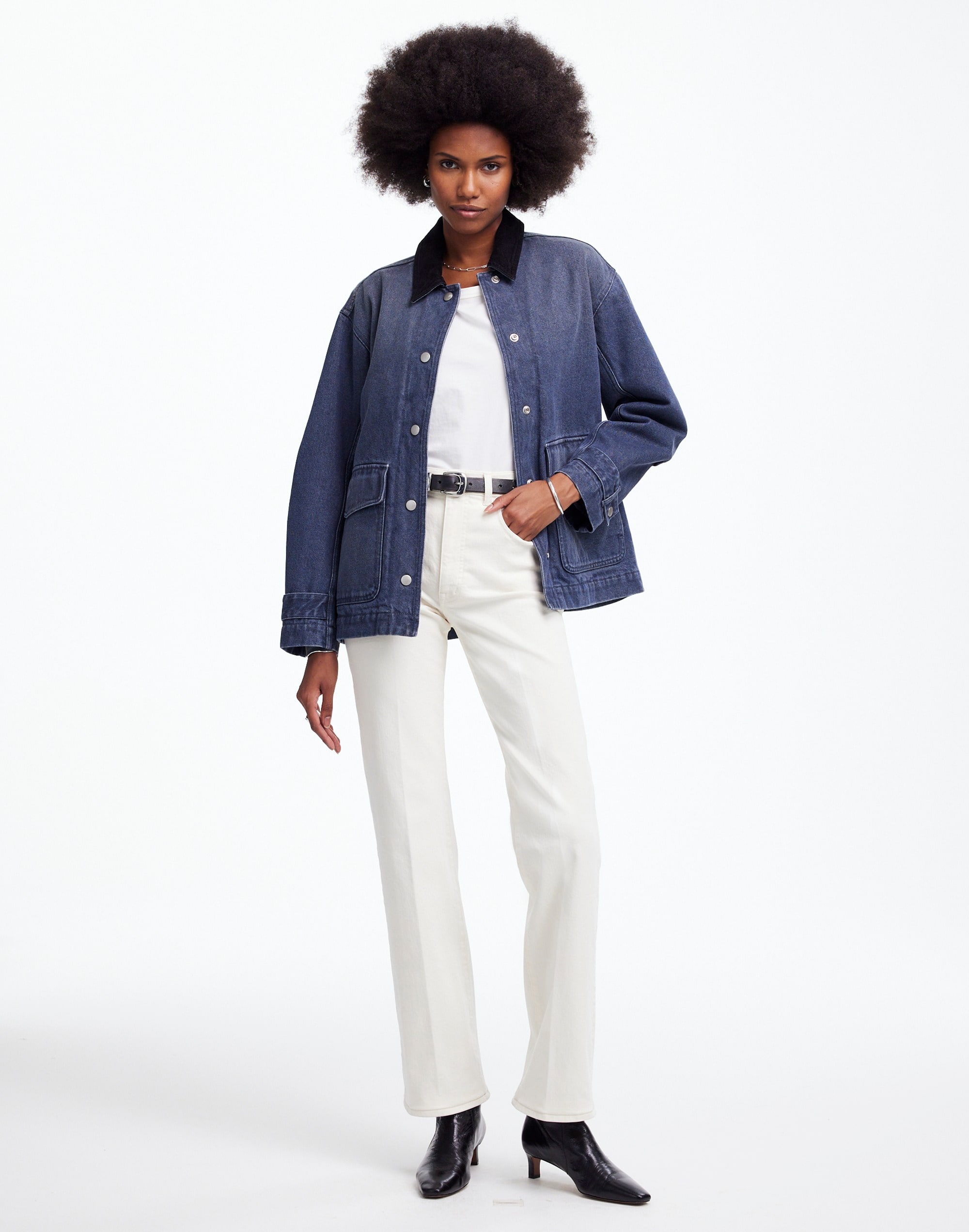 Denim Chore Jacket Hodgeman Wash | Madewell