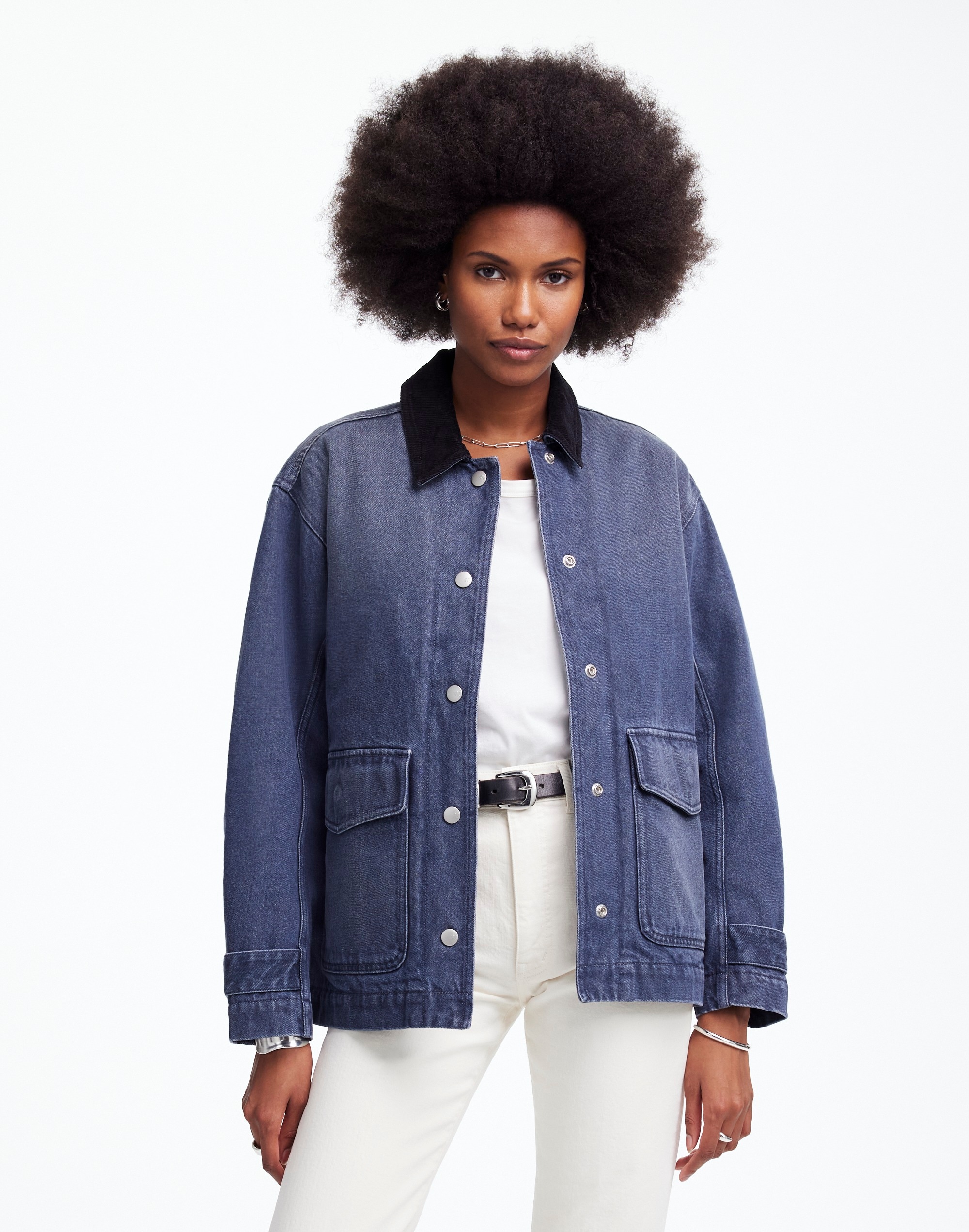 Denim Chore Jacket Hodgeman Wash | Madewell