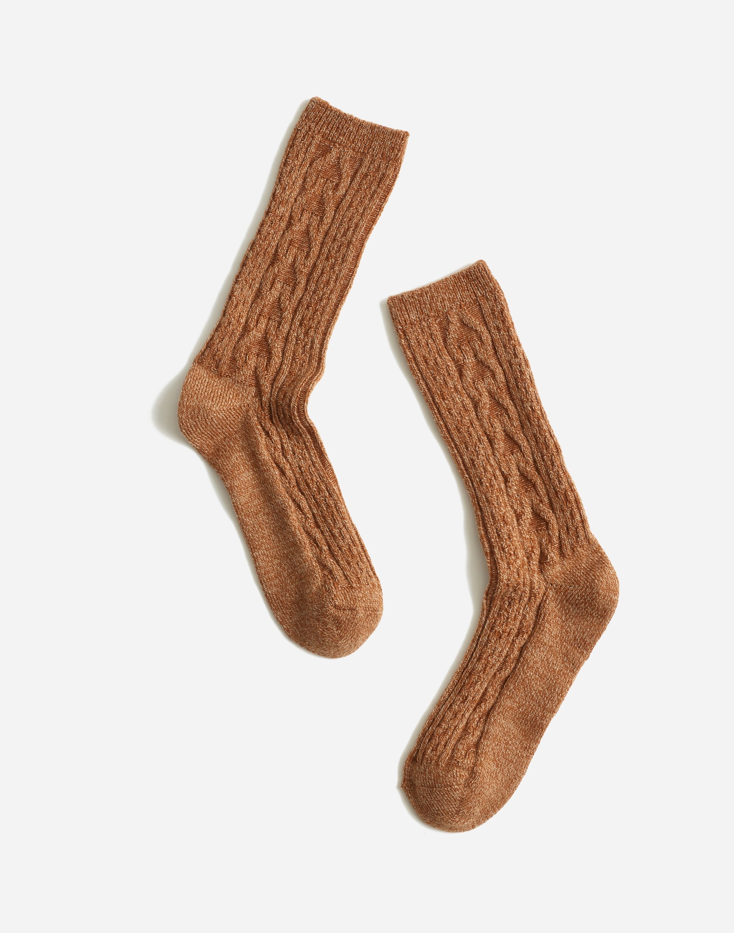 Cable-Knit Trouser Socks | Madewell