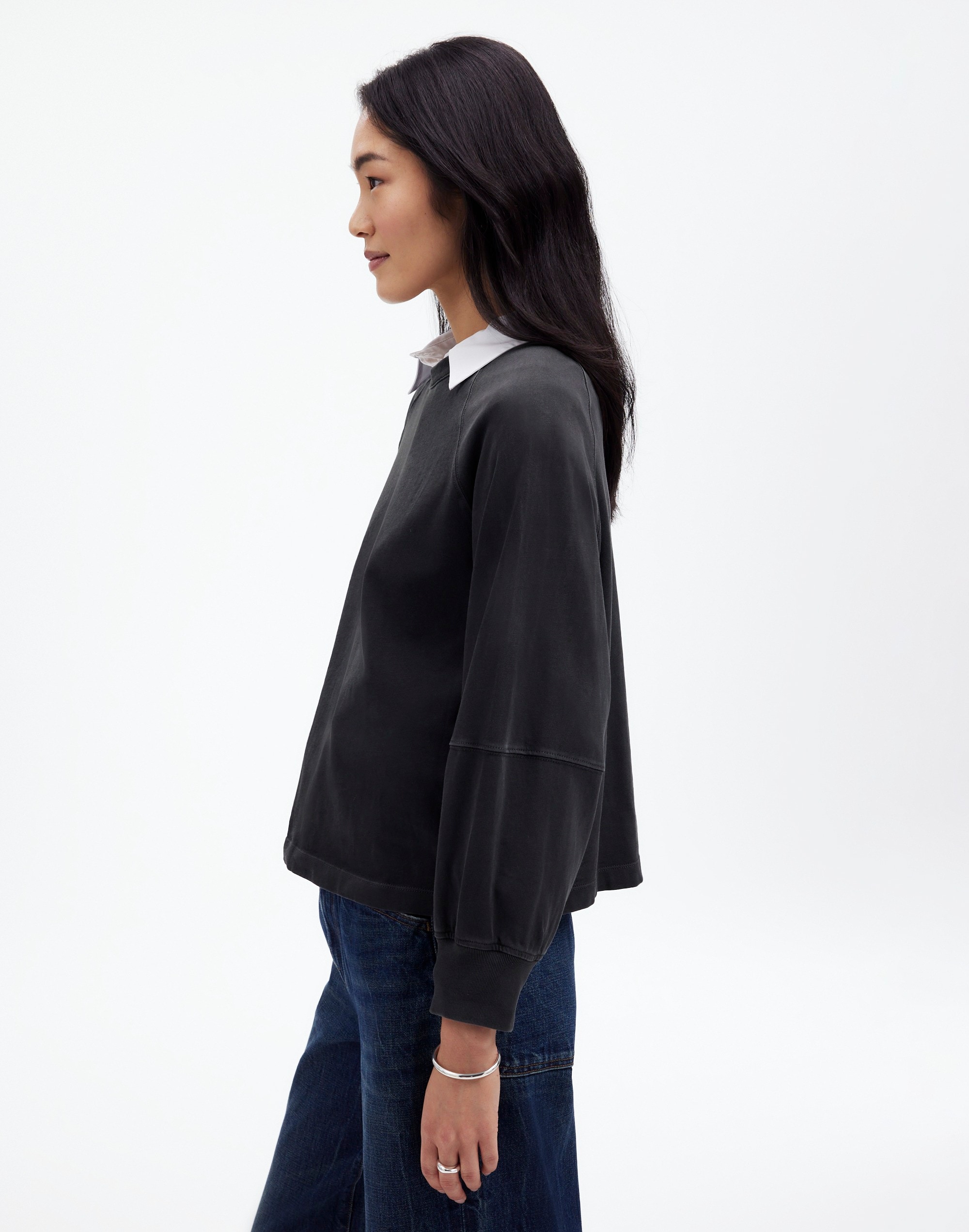 Relaxed Long-Sleeve Raglan Tee | Madewell