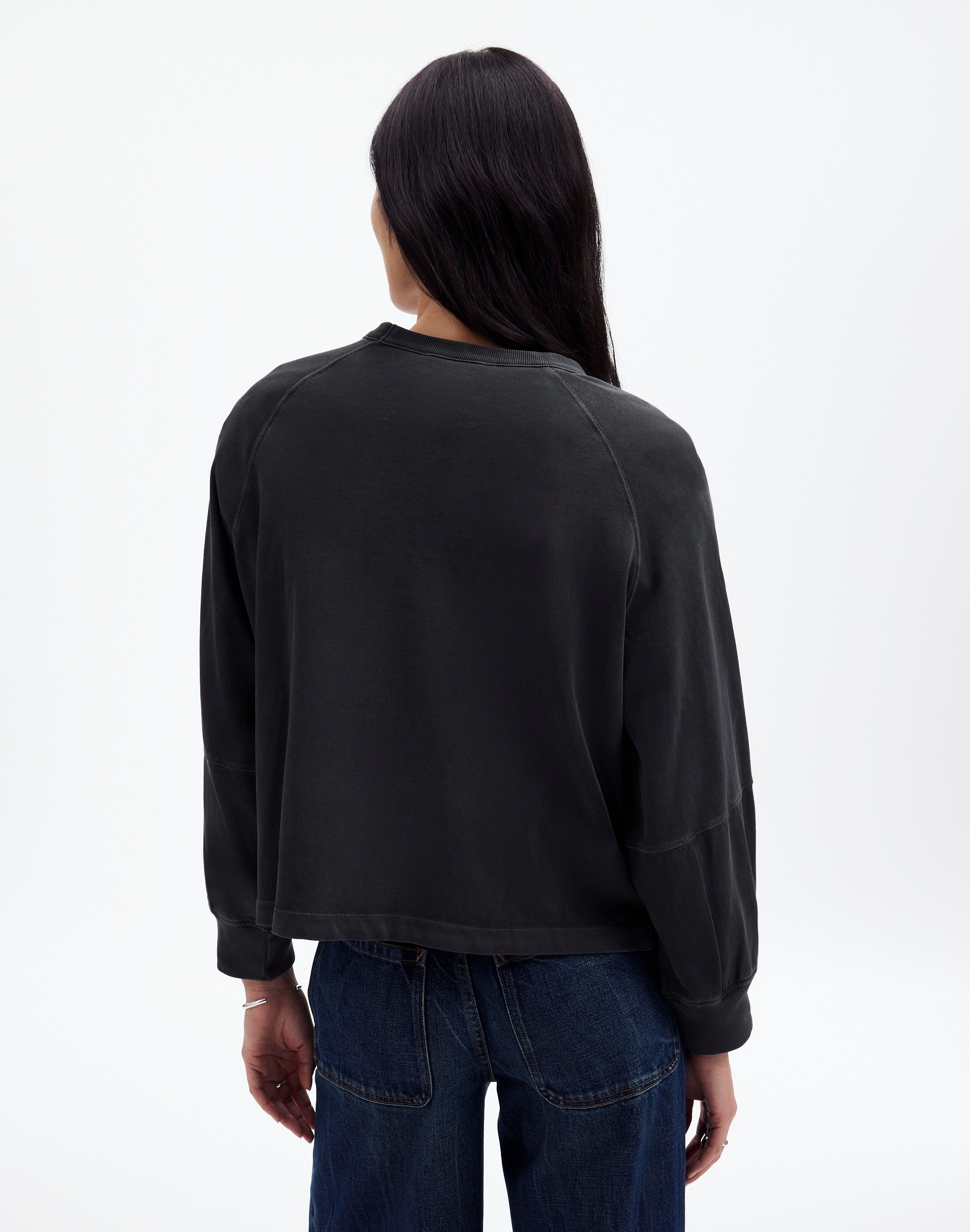 Relaxed Long-Sleeve Raglan Tee | Madewell