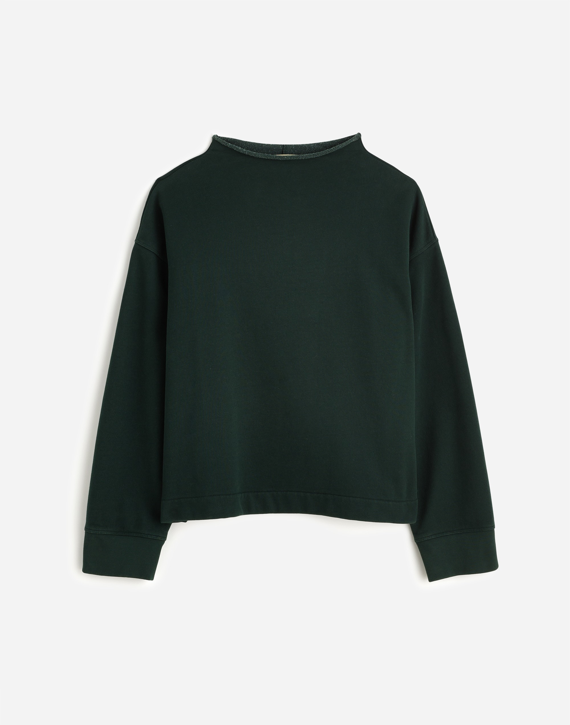 Long-Sleeve Funnel-Neck Sweatshirt | Madewell