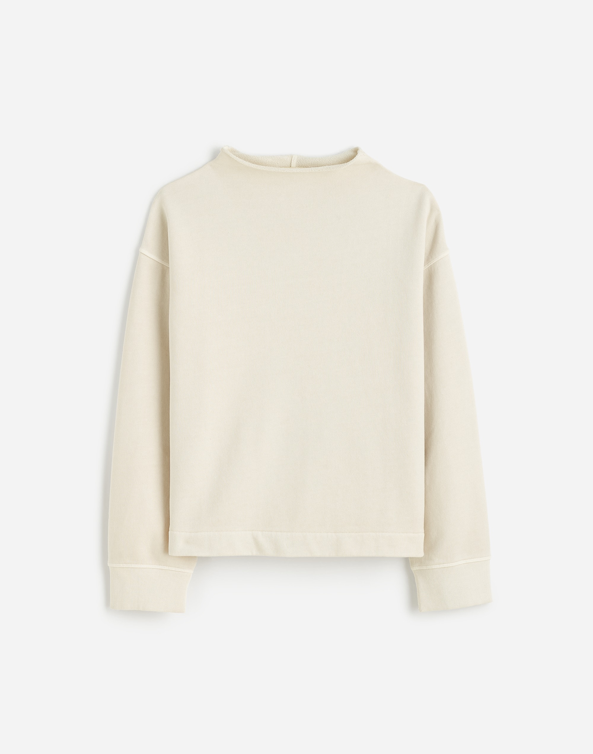 Long-Sleeve Funnel-Neck Sweatshirt | Madewell