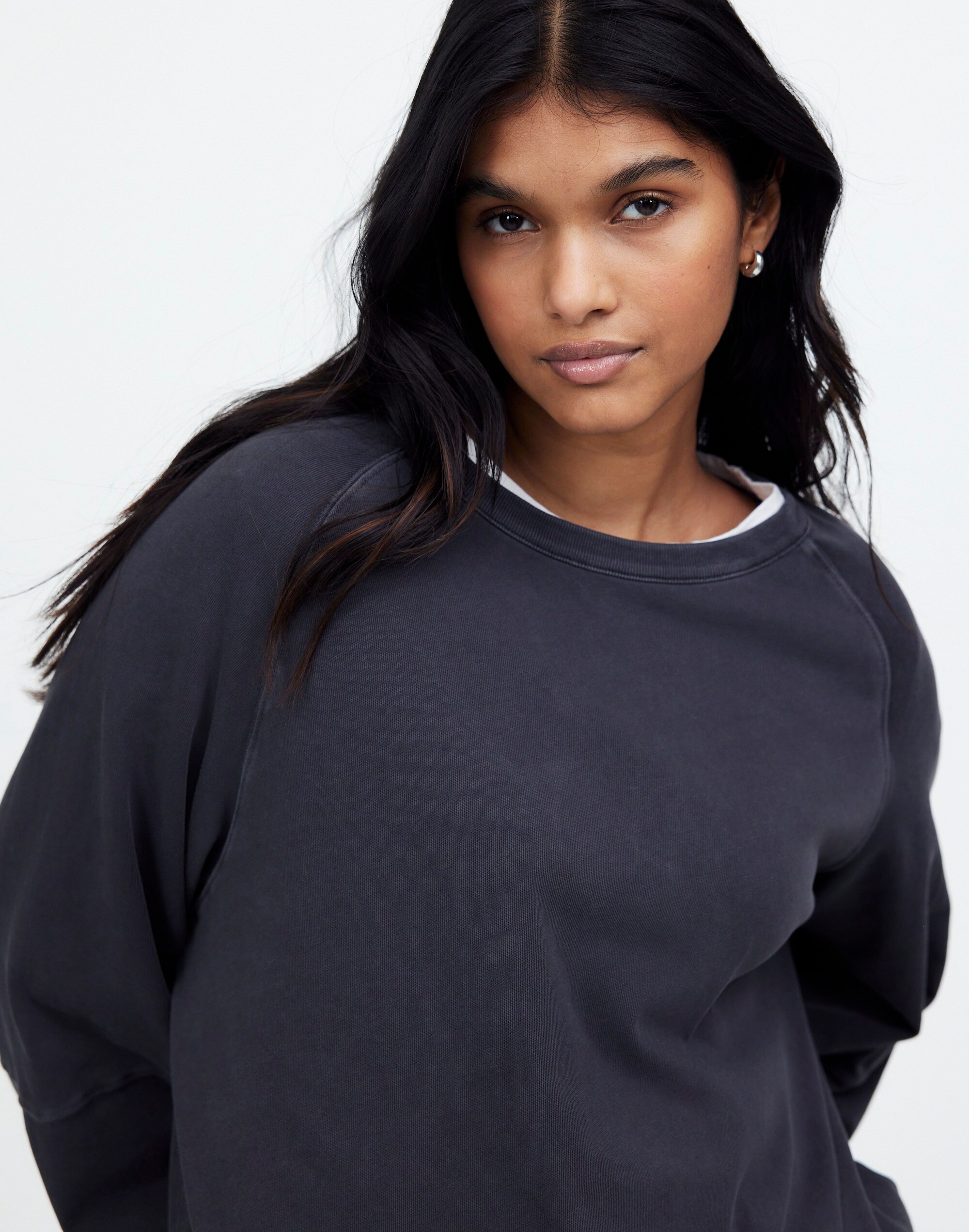 Plus Relaxed Long-Sleeve Raglan Tee | Madewell