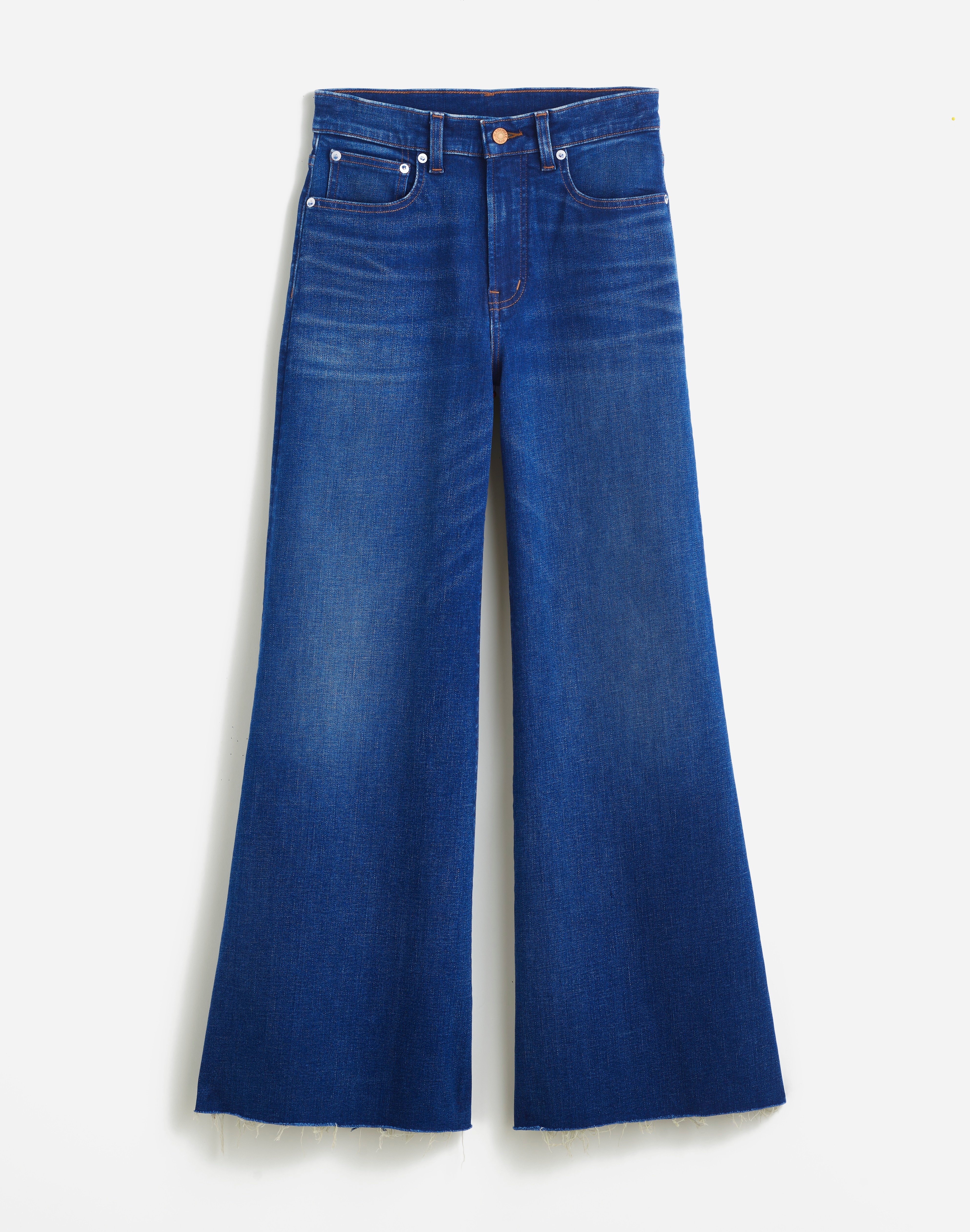 Flared Wide-Leg Jeans Pelion Wash | Madewell