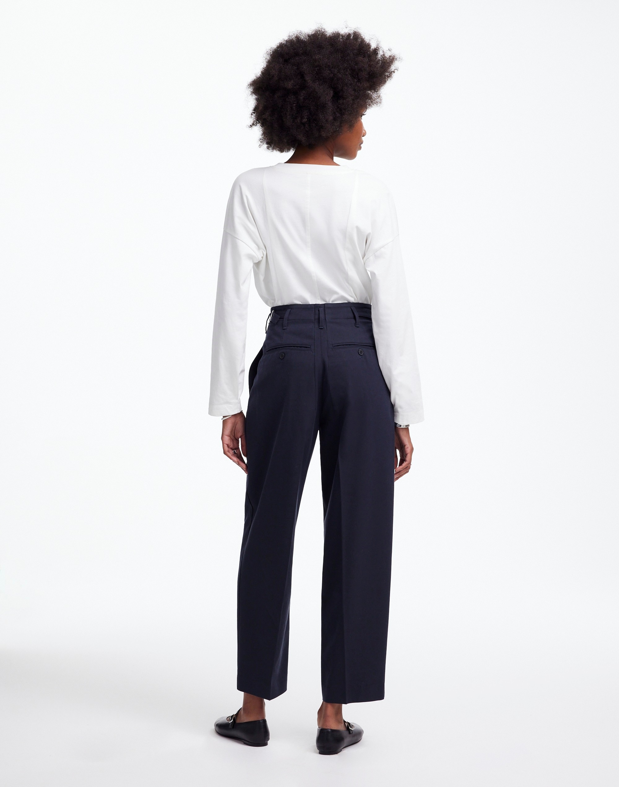 Pleated Carrot Pants | Madewell