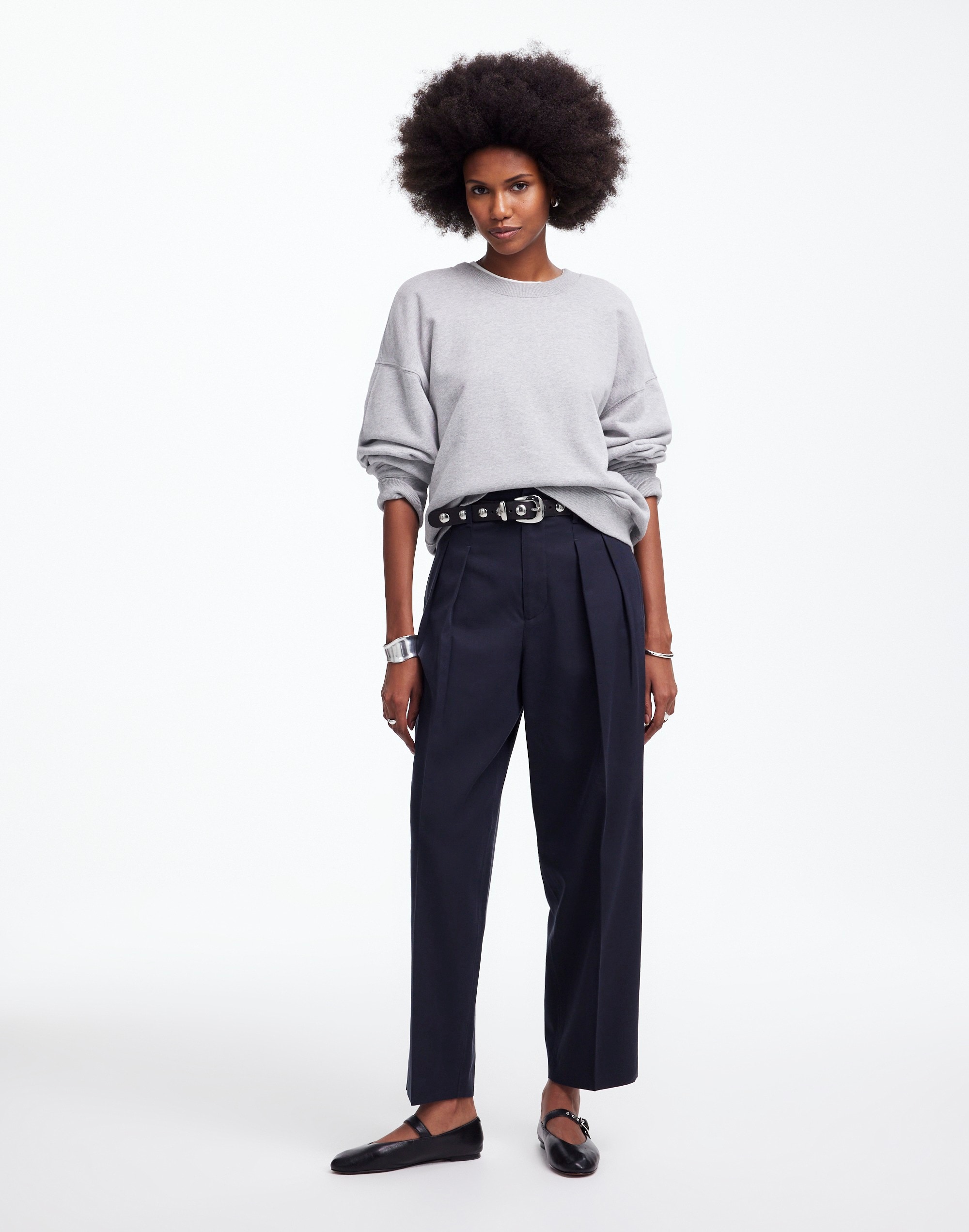 Pleated Carrot Pants | Madewell