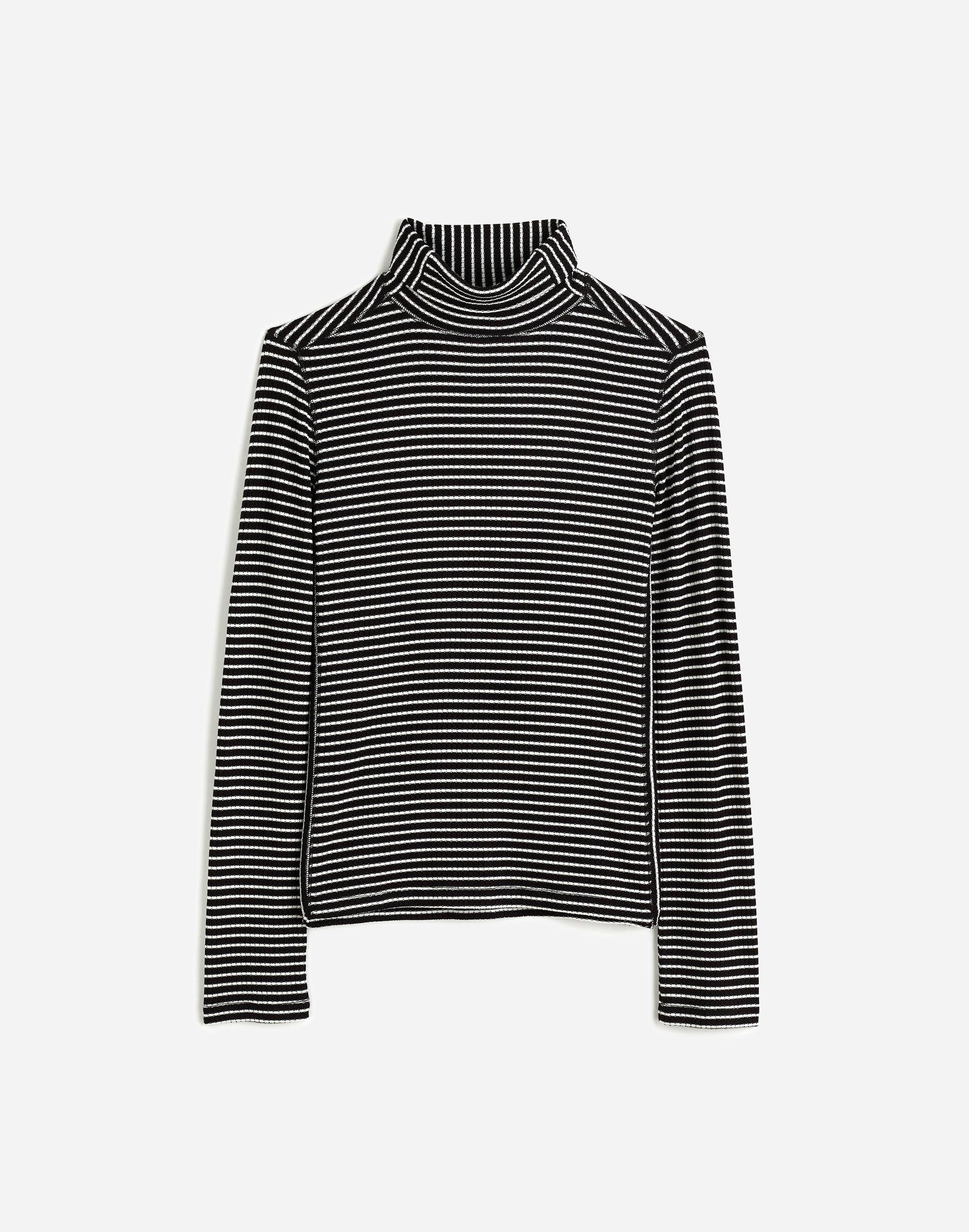 Ribbed Turtleneck Long-Sleeve Tee | Madewell