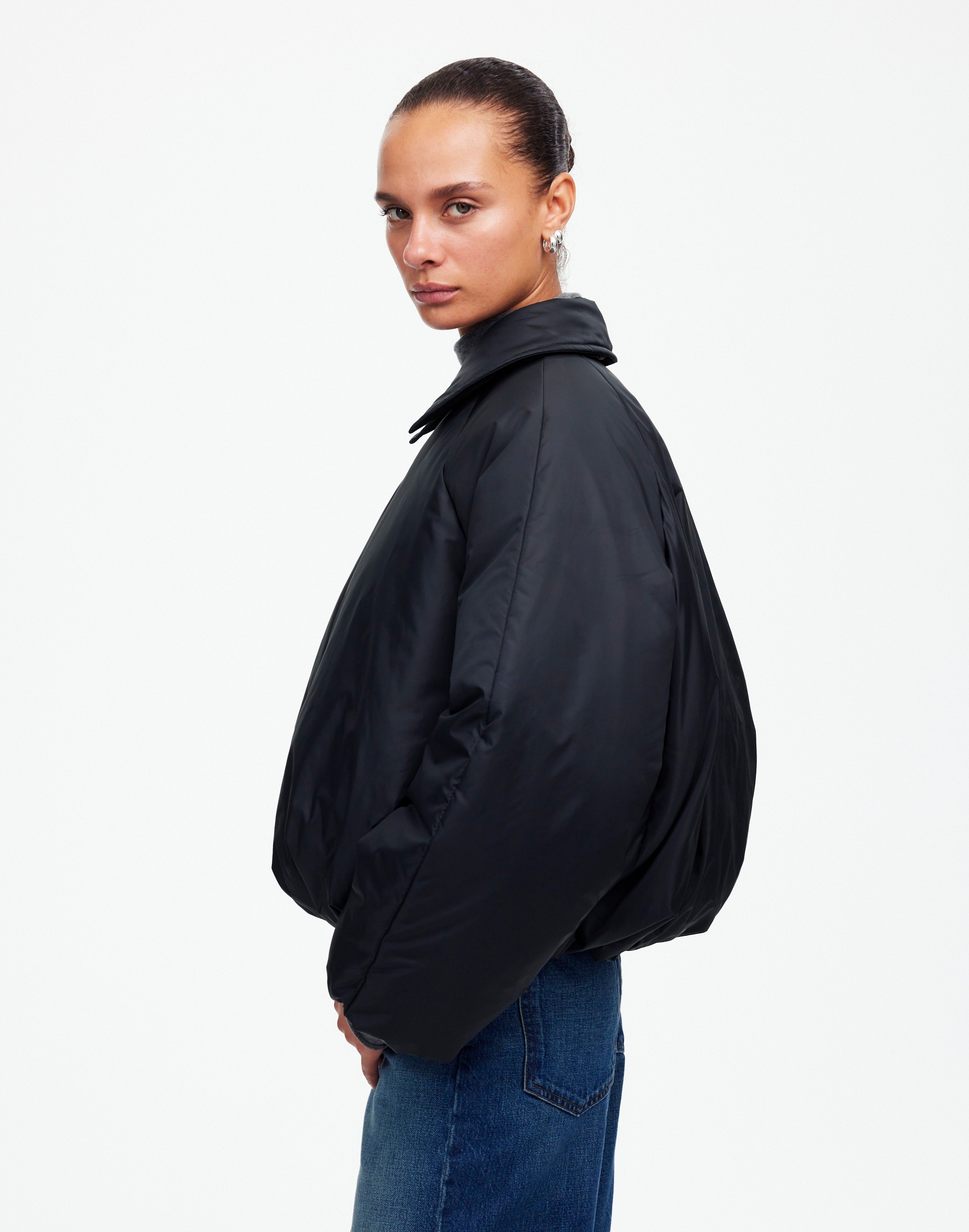 Bomber Puffer Jacket | Madewell