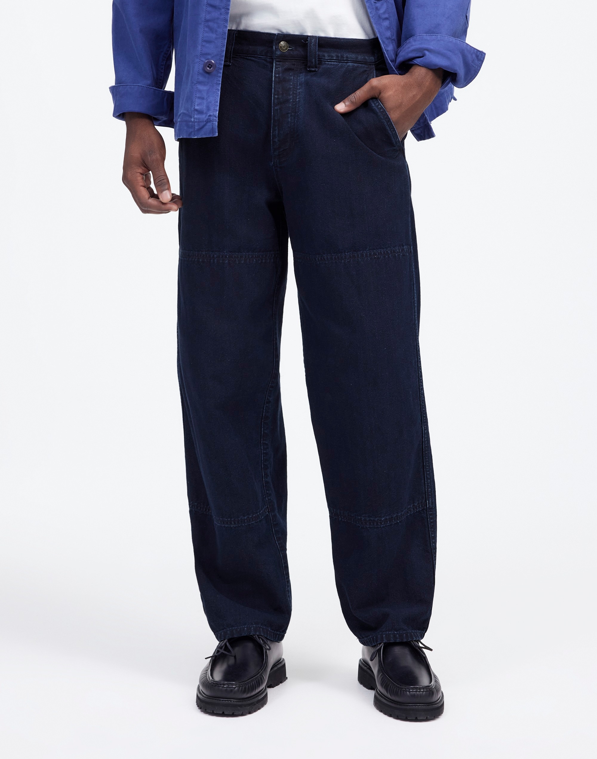 The Indigo-Dyed Canvas Utility Pant | Madewell