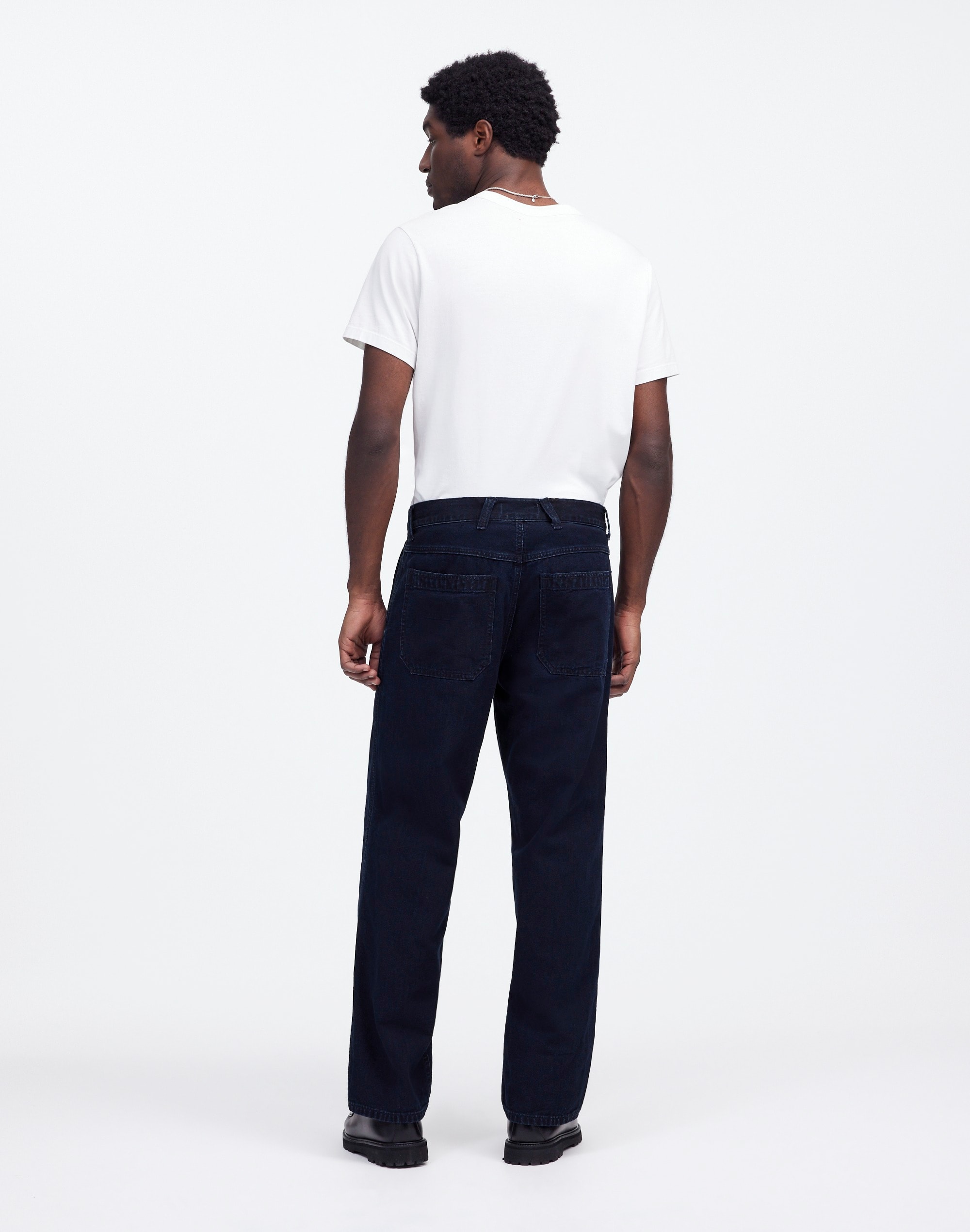 The Indigo-Dyed Canvas Utility Pant | Madewell