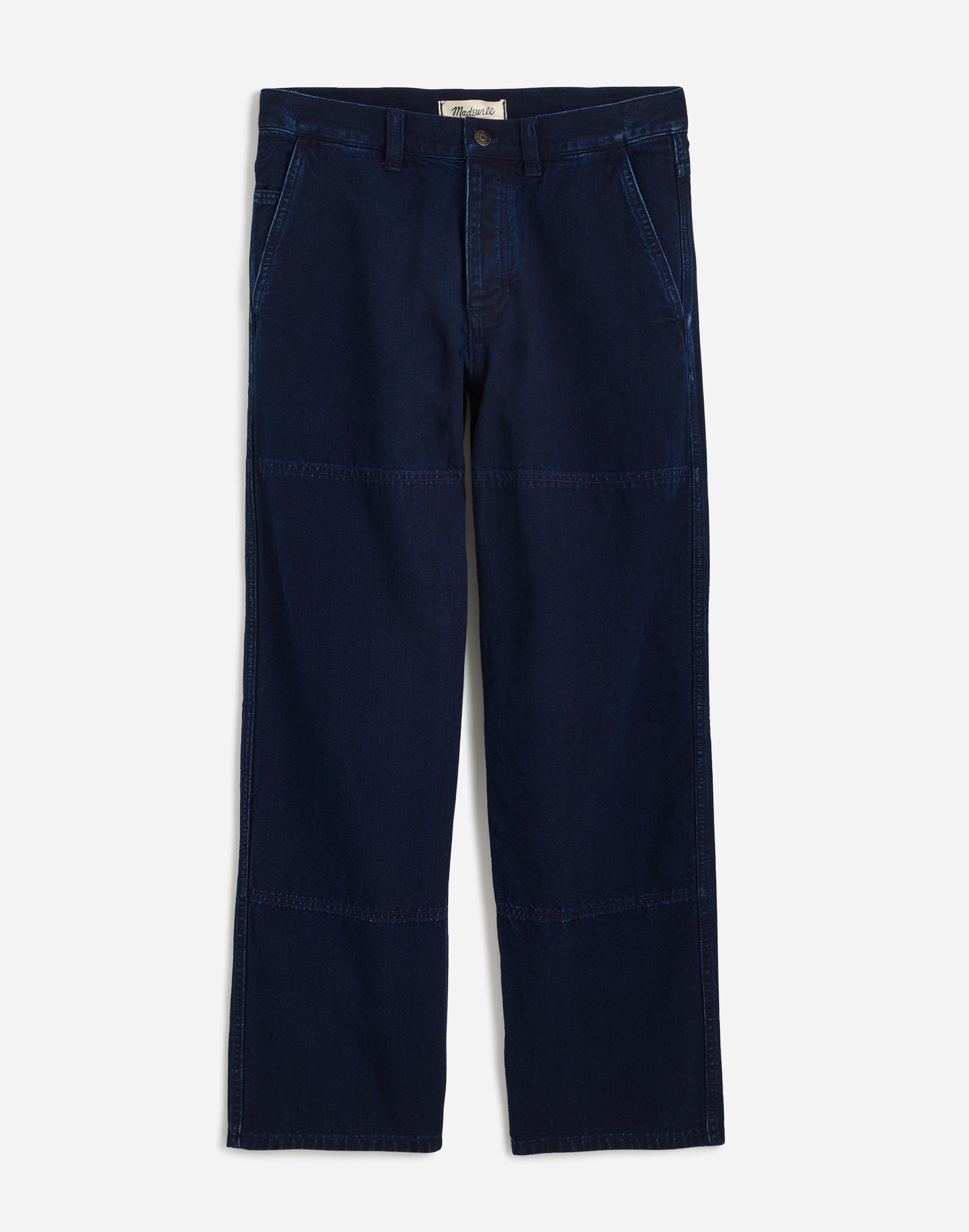 The Indigo-Dyed Canvas Utility Pant | Madewell