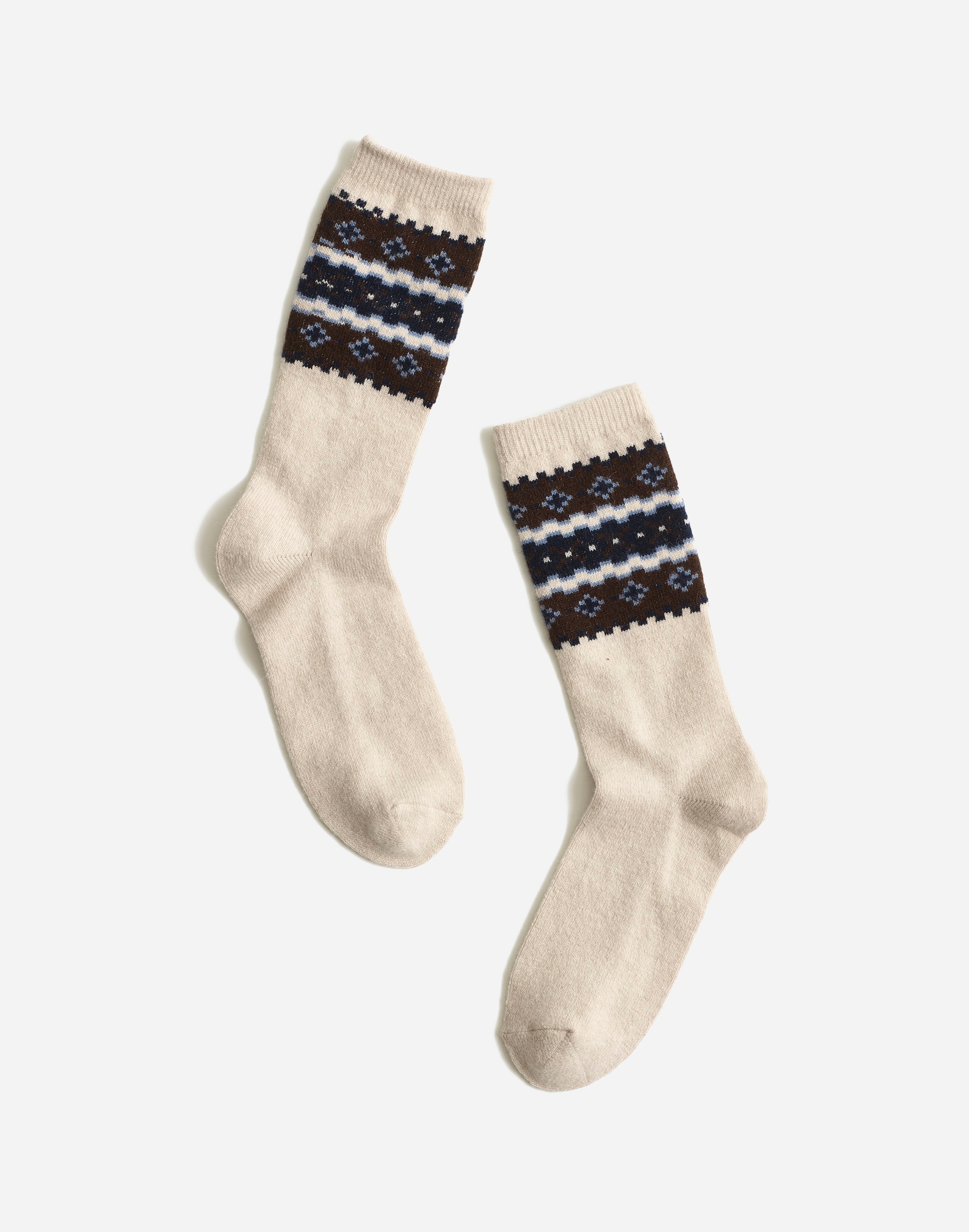 Fair Isle Trouser Socks | Madewell