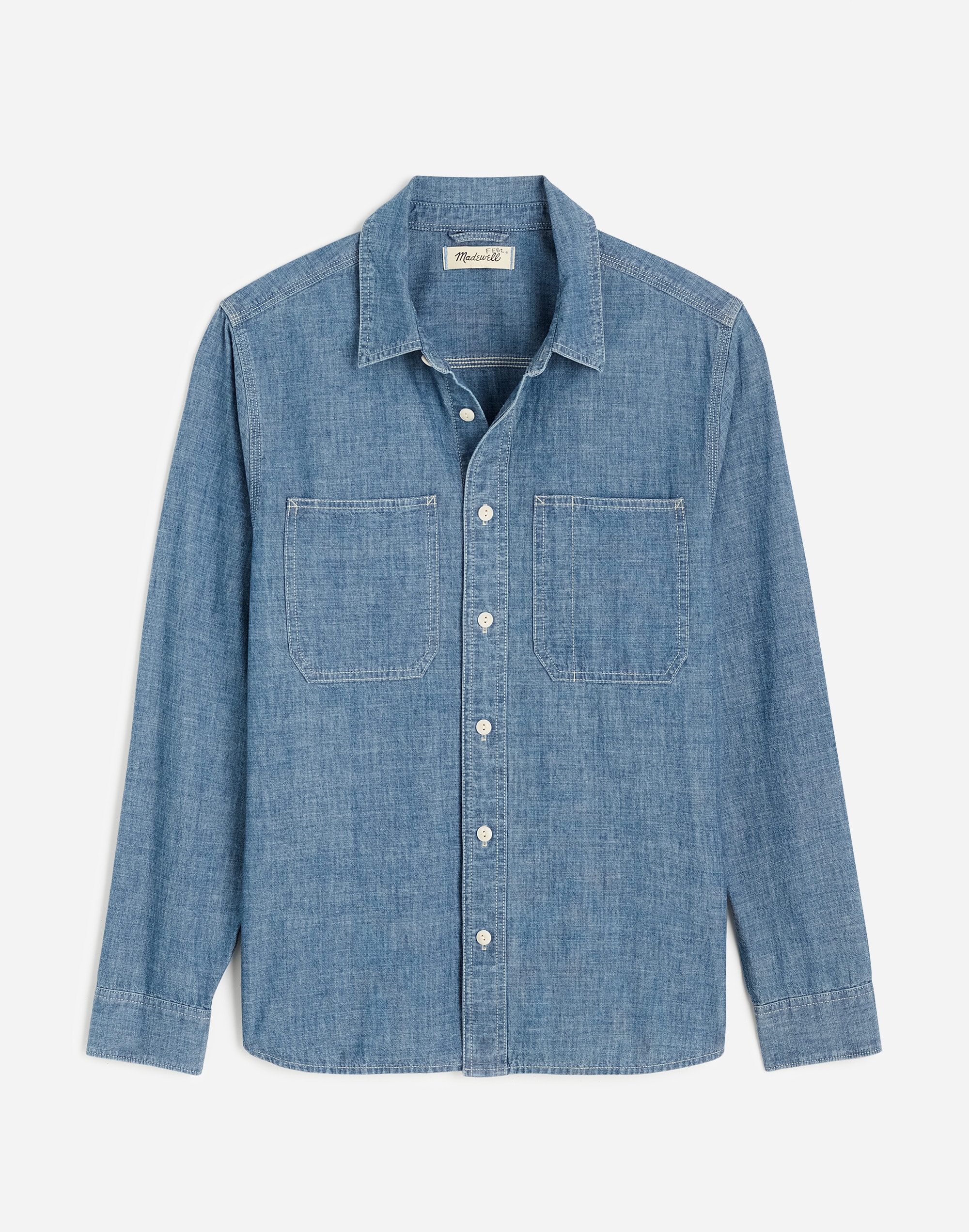 Button-Up Shirt Japanese Chambray | Madewell