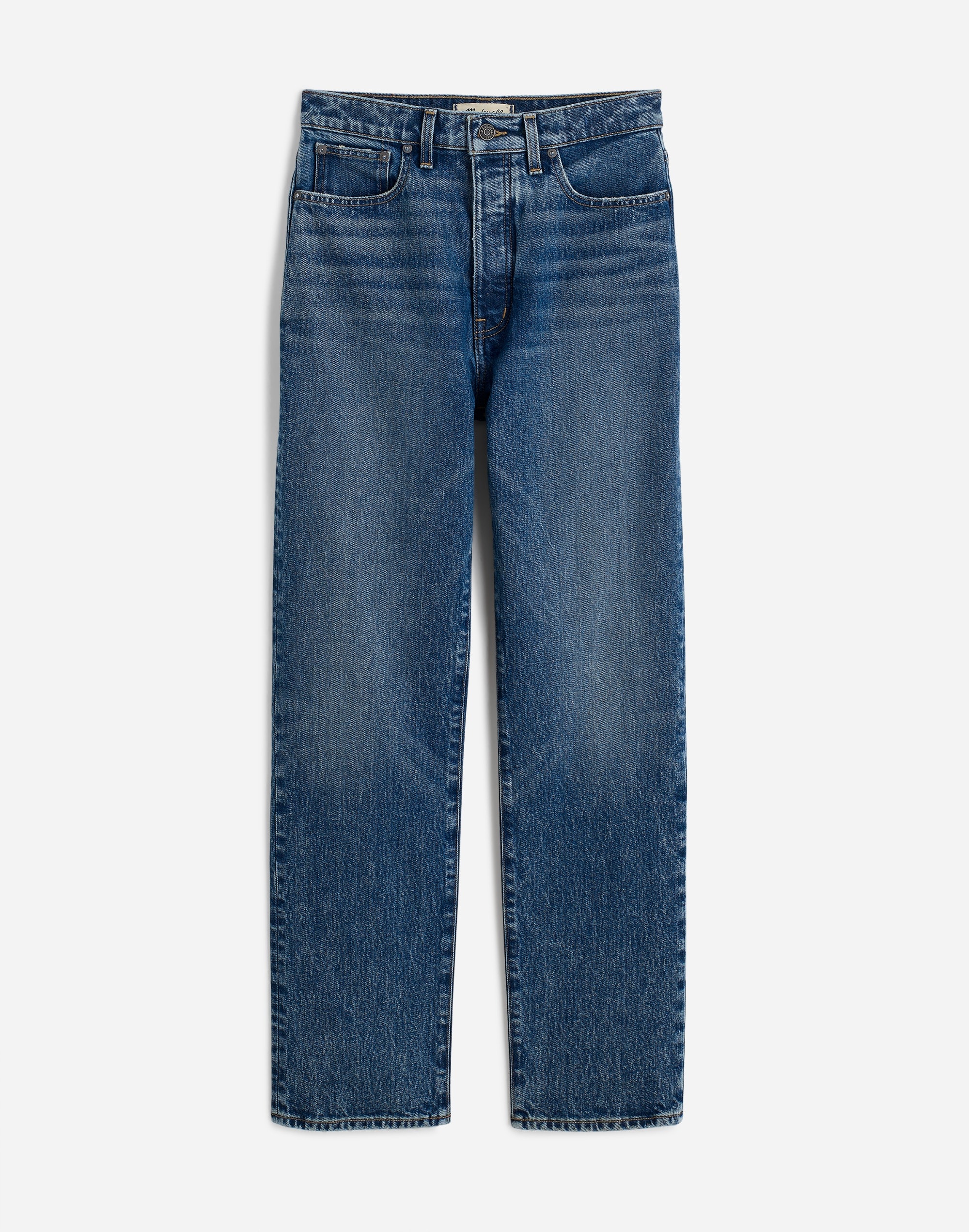 The '90s Straight Crop Jean Concho Wash | Madewell