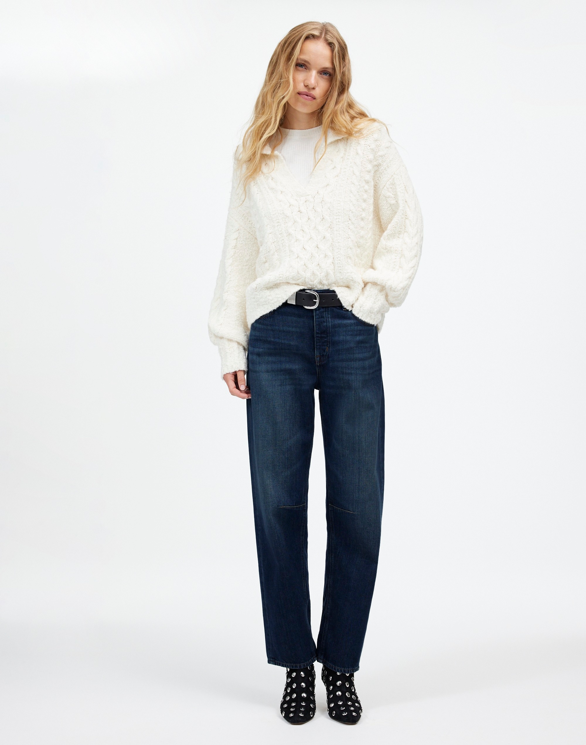 The Darted Barrel-Leg Jean: Softdrape Edition | Madewell