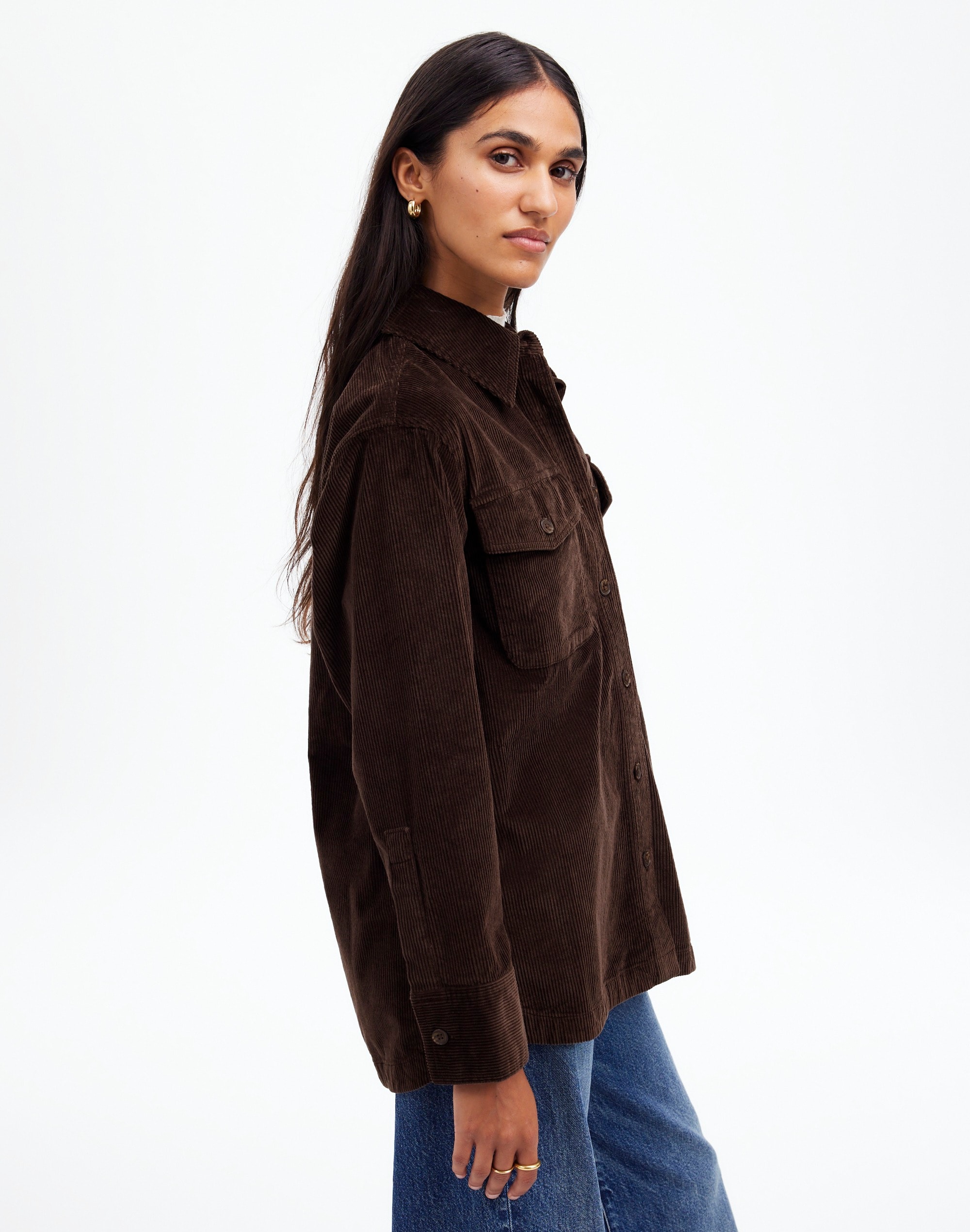 Corduroy Relaxed Shirt-Jacket | Madewell