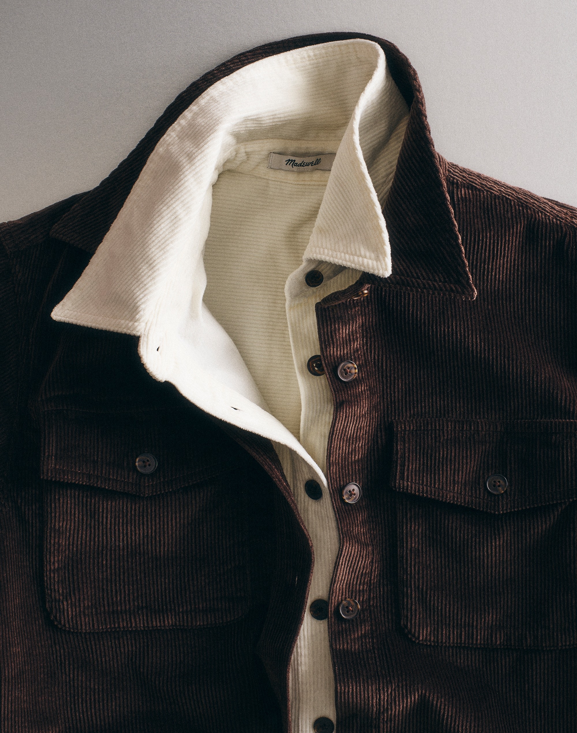 Corduroy Relaxed Shirt-Jacket