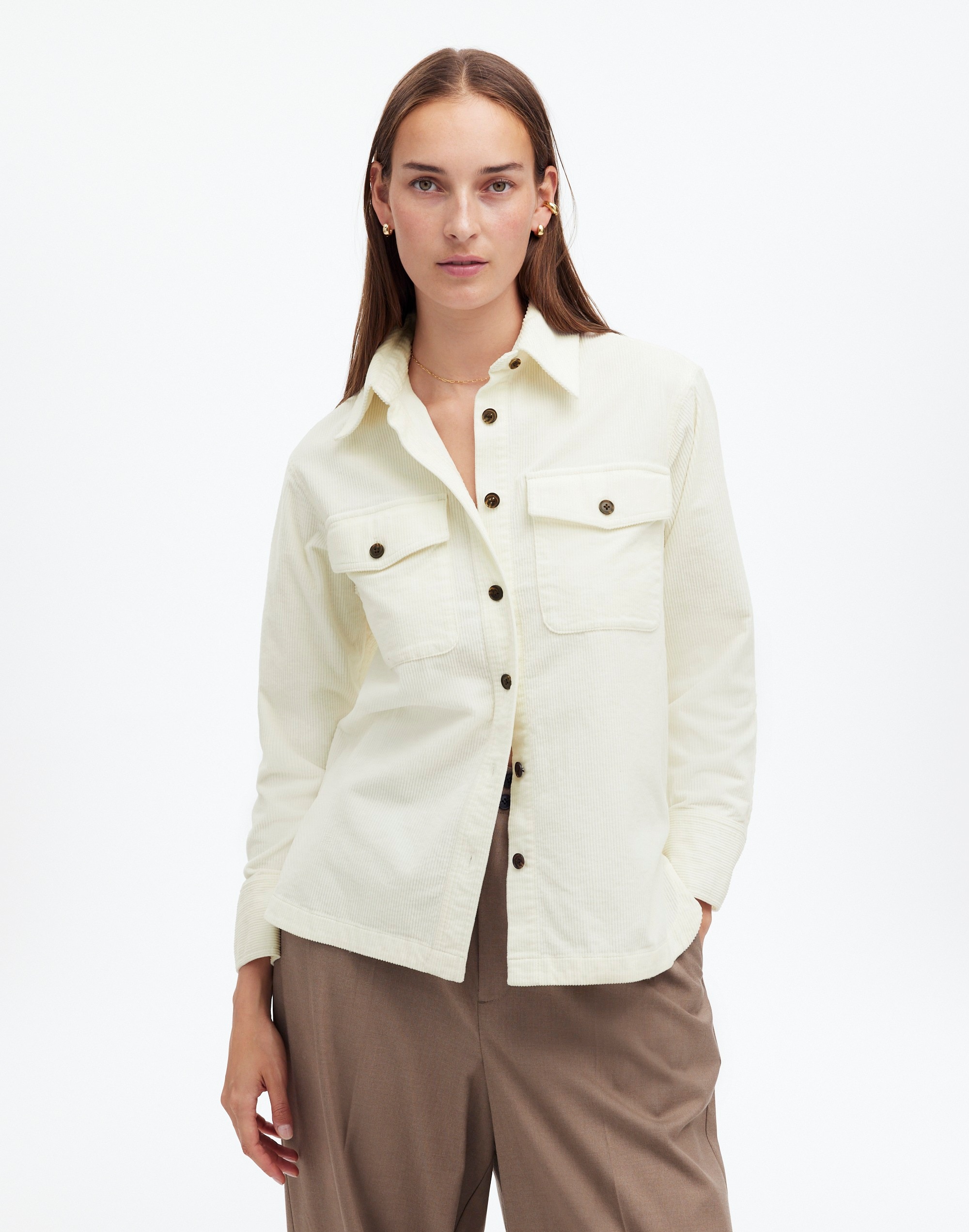 Corduroy Relaxed Shirt-Jacket | Madewell