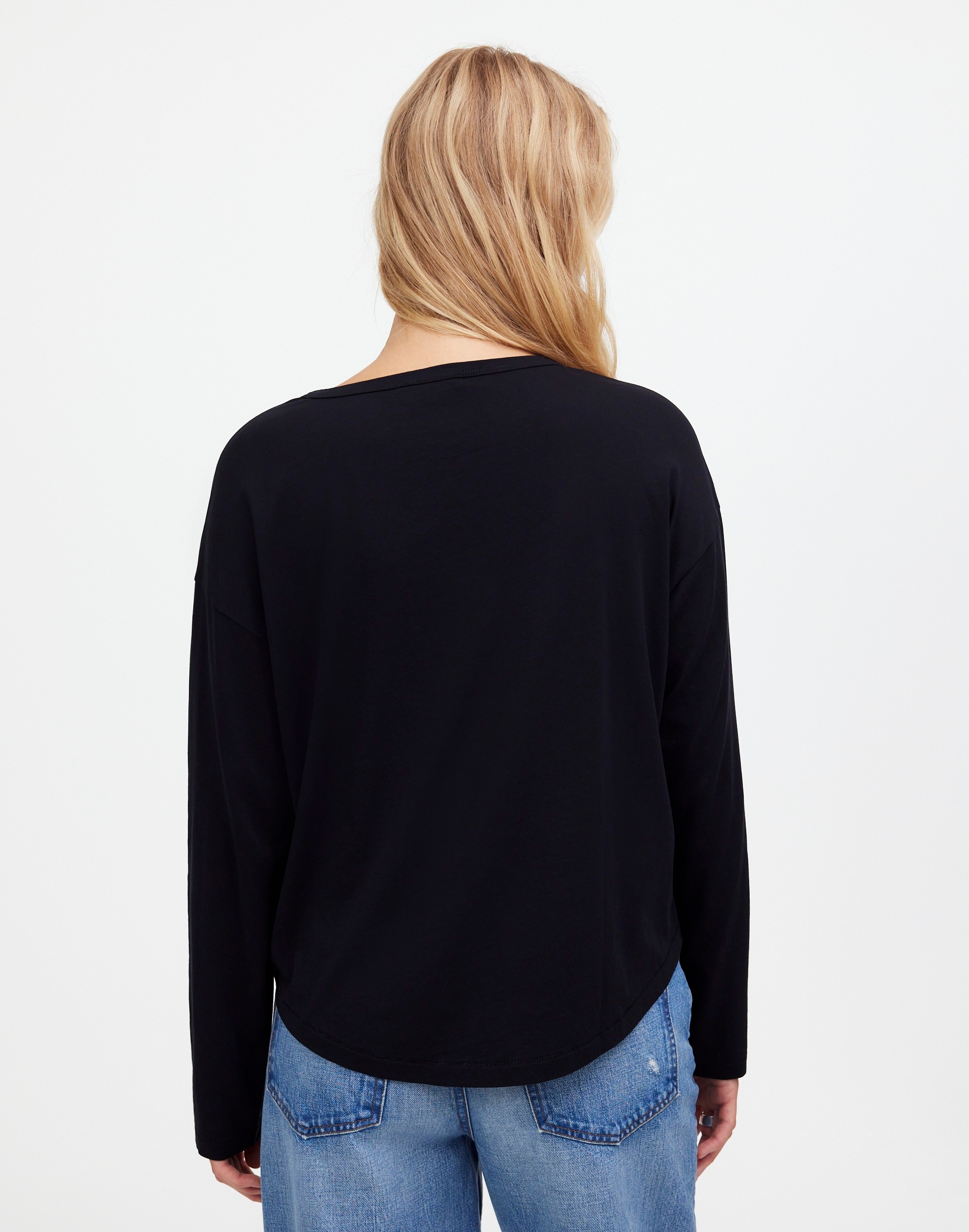 Relaxed Long-Sleeve Crewneck Tee | Madewell