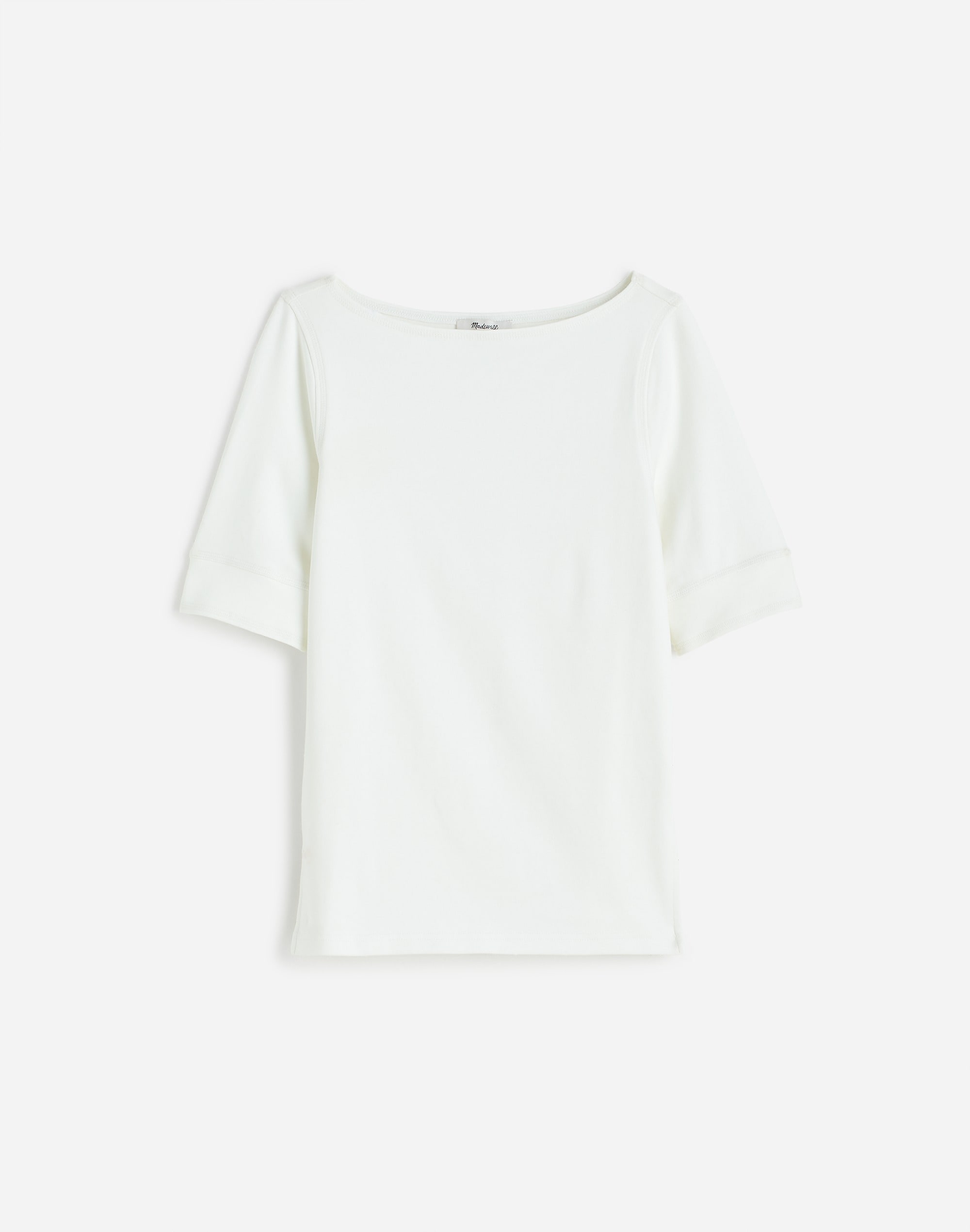 Elbow-Sleeve Boatneck Tee | Madewell