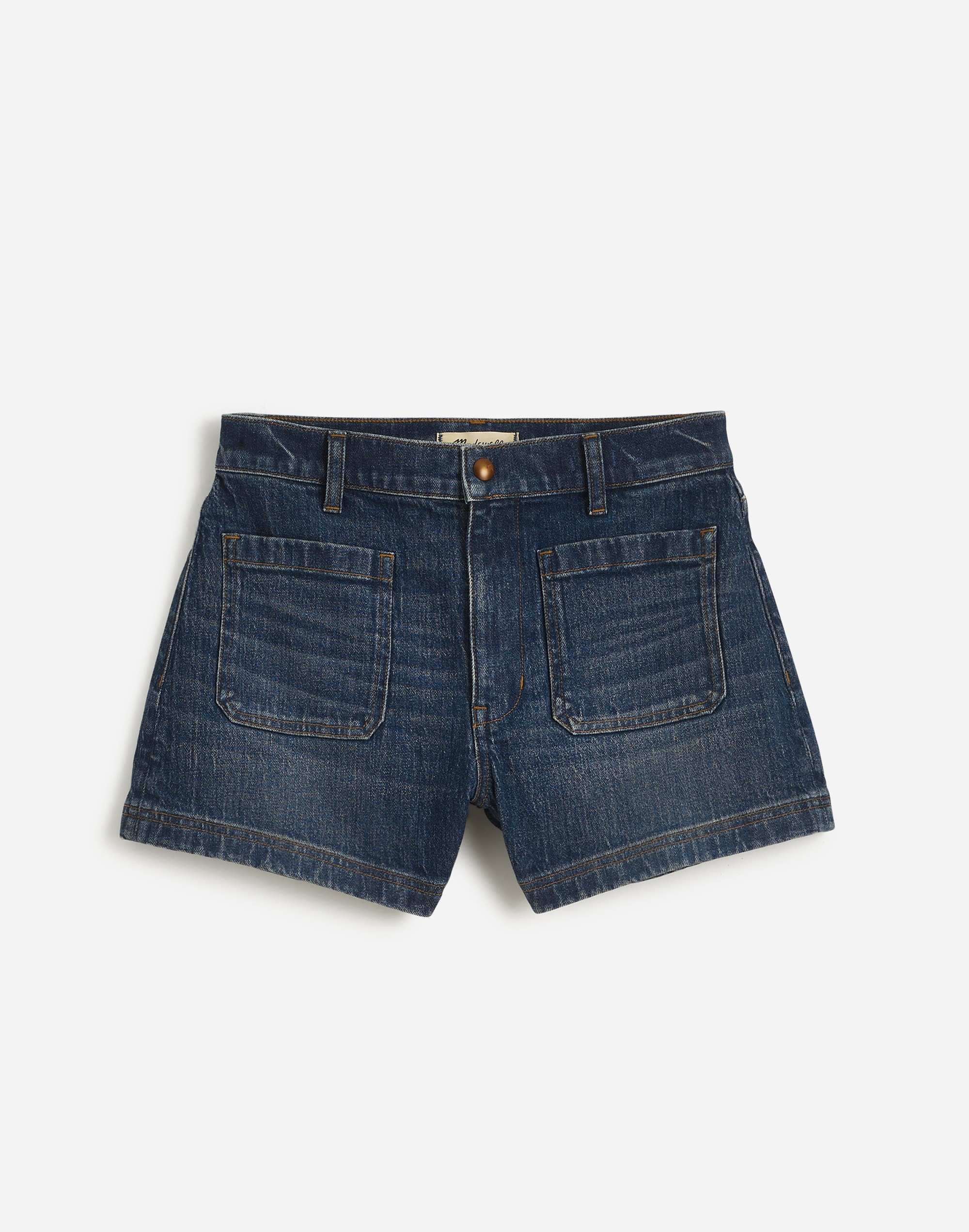 The Denim Emmett Short Archbald Wash: Patch Pocket Edition | Madewell