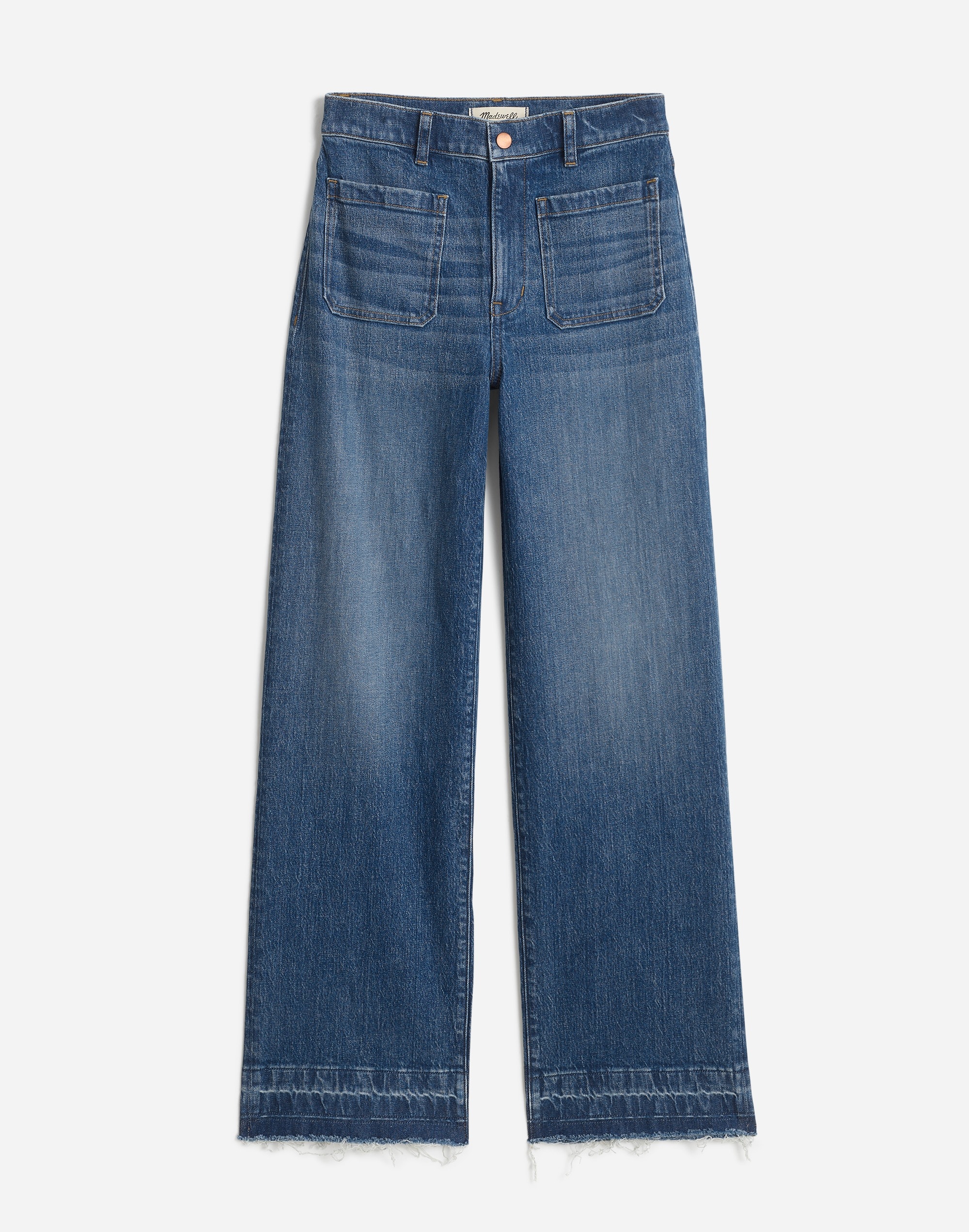 The Emmett Wide-Leg Jean  Archbald Wash: Patch Pocket Edition | Madewell