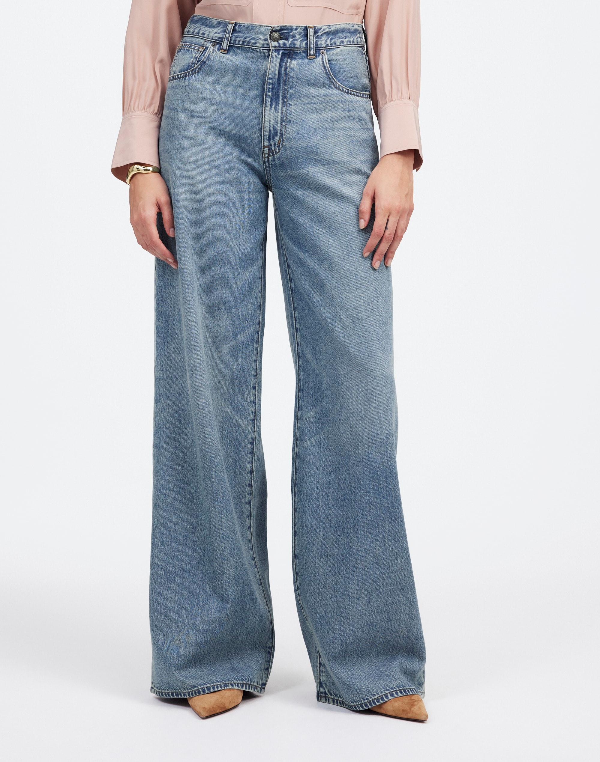 Superwide-Leg Jeans Billings Wash: Airy Denim Edition | Madewell