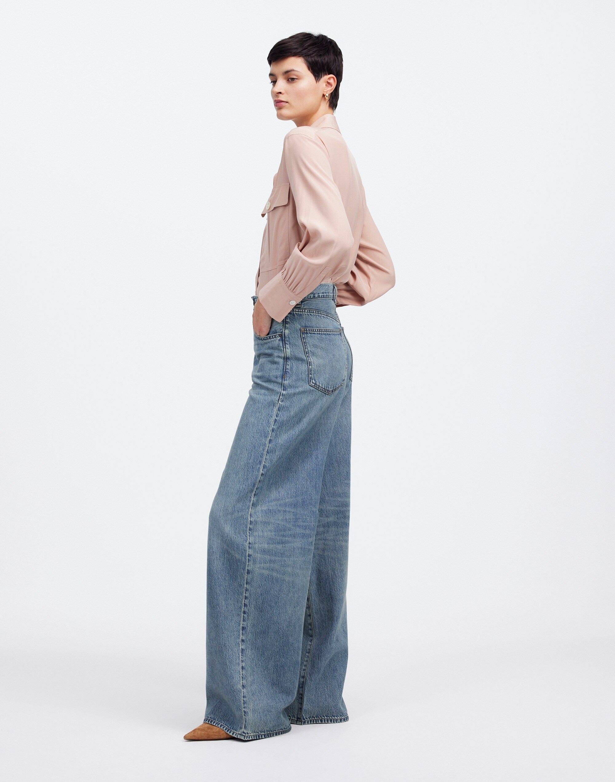 Superwide-Leg Jeans: Airy Denim Edition | Madewell