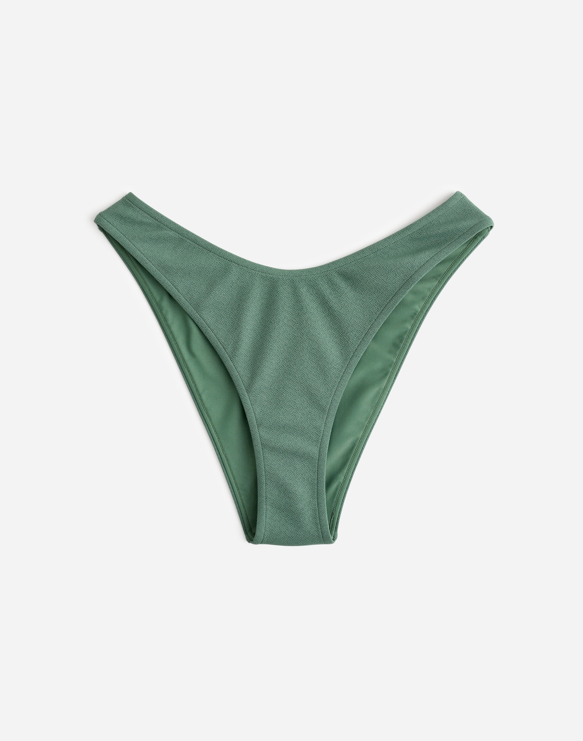 Zulu & Zephyr Eucalyptus Textured Bikini Bottom | Madewell