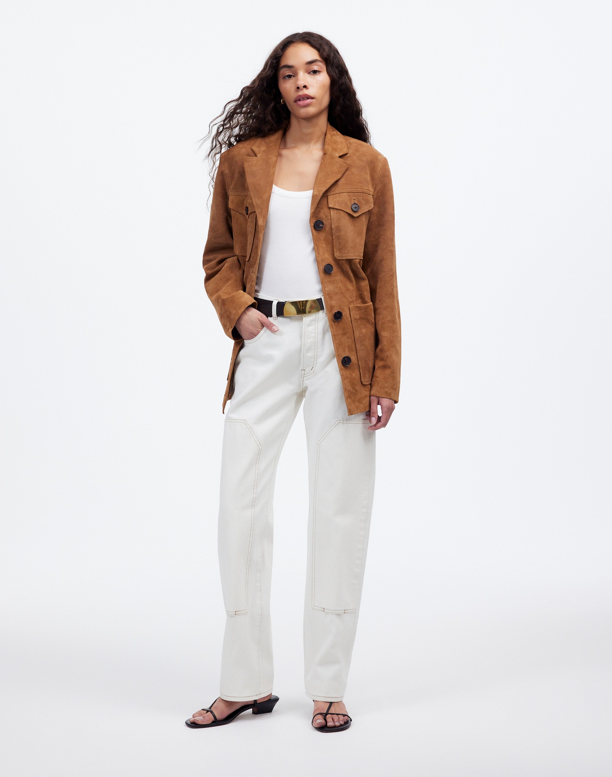 The Dean Easy Straight Jean Vintage Canvas | Madewell