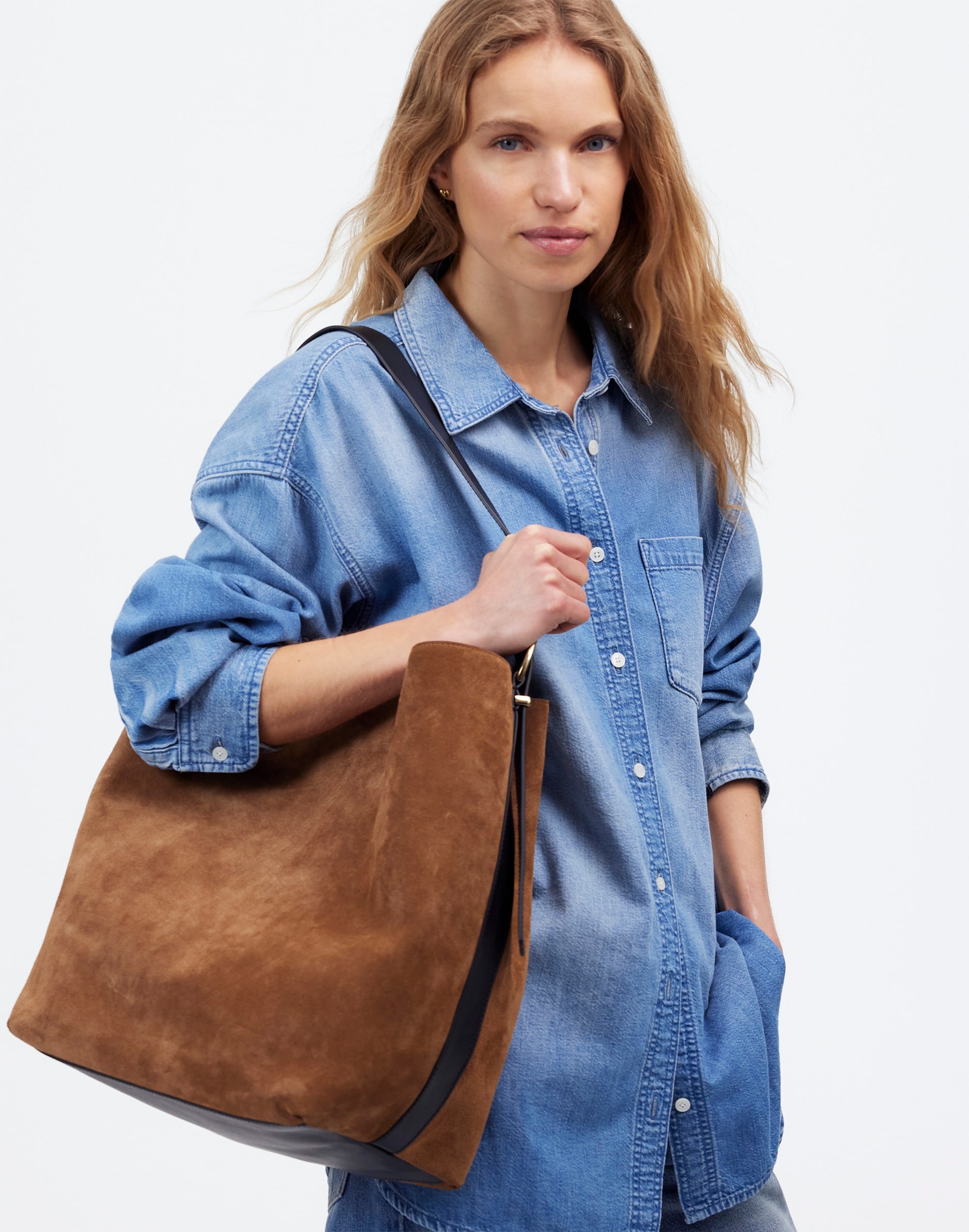 The Extra-Large Essential Bucket Tote | Madewell