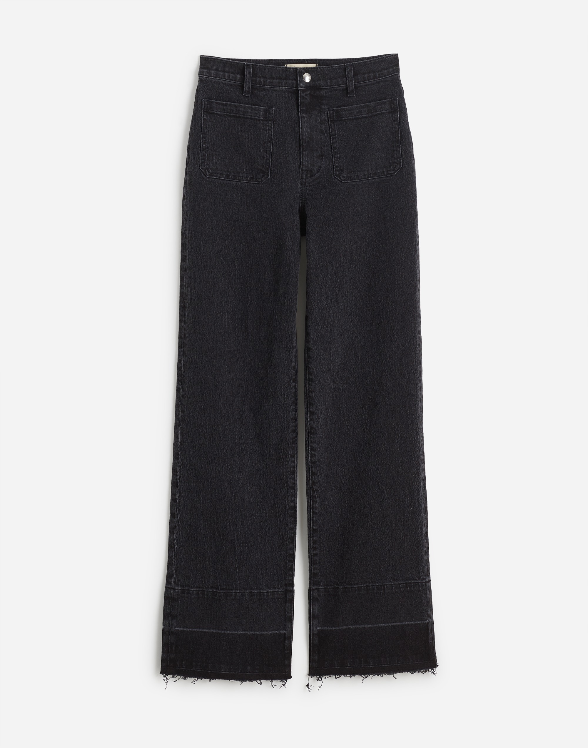 The Emmett Wide-Leg Jean Newtown Wash: Patch Pocket Edition | Madewell